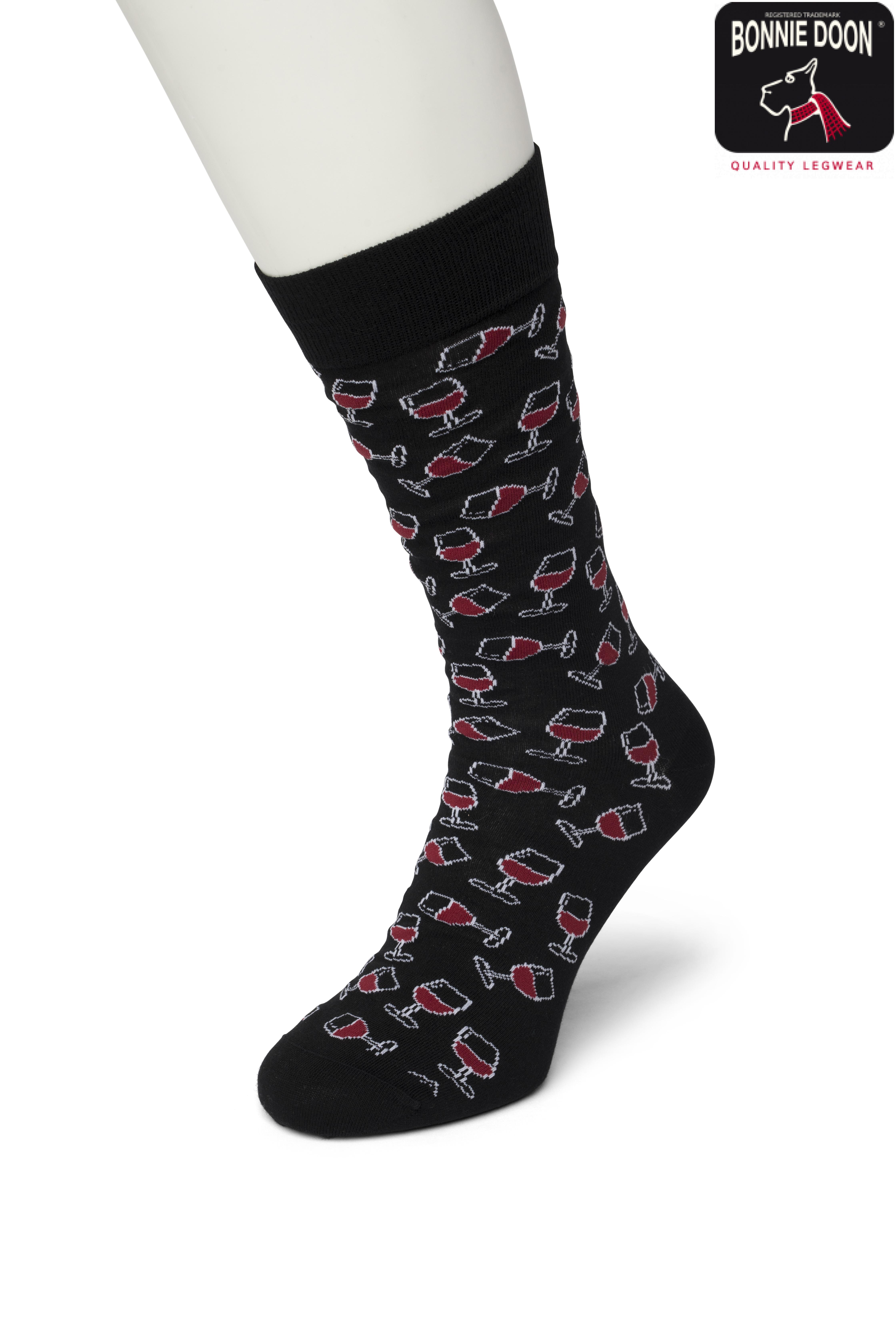 Wine Glass sock Anthracite