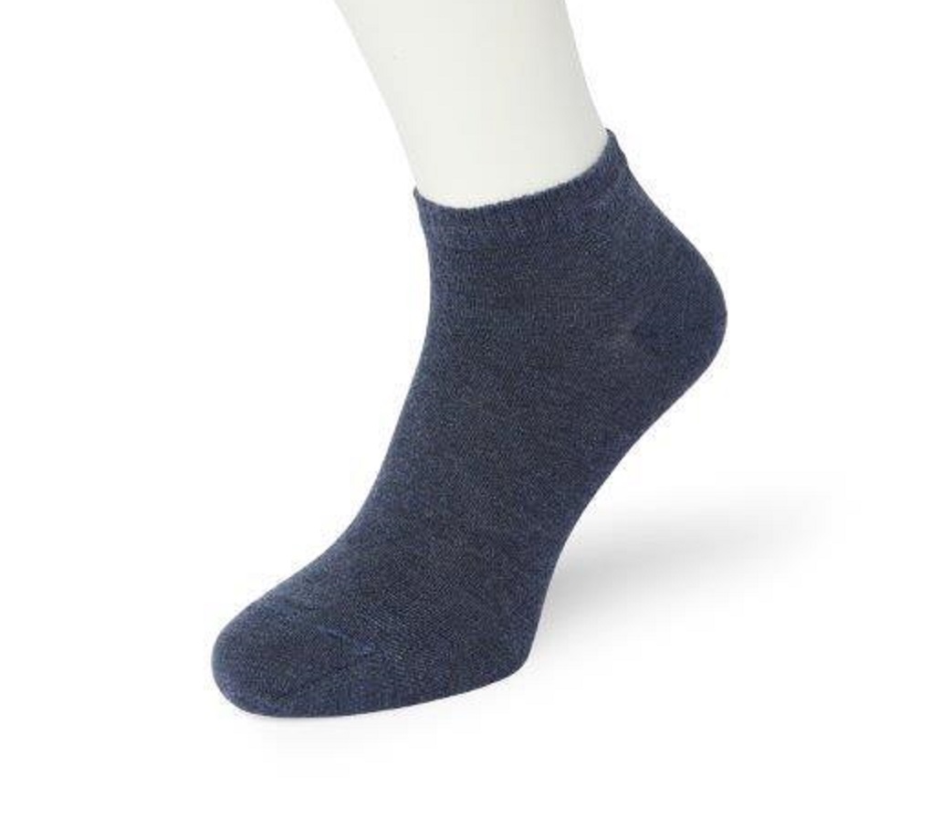 Classic short sock Denim blue