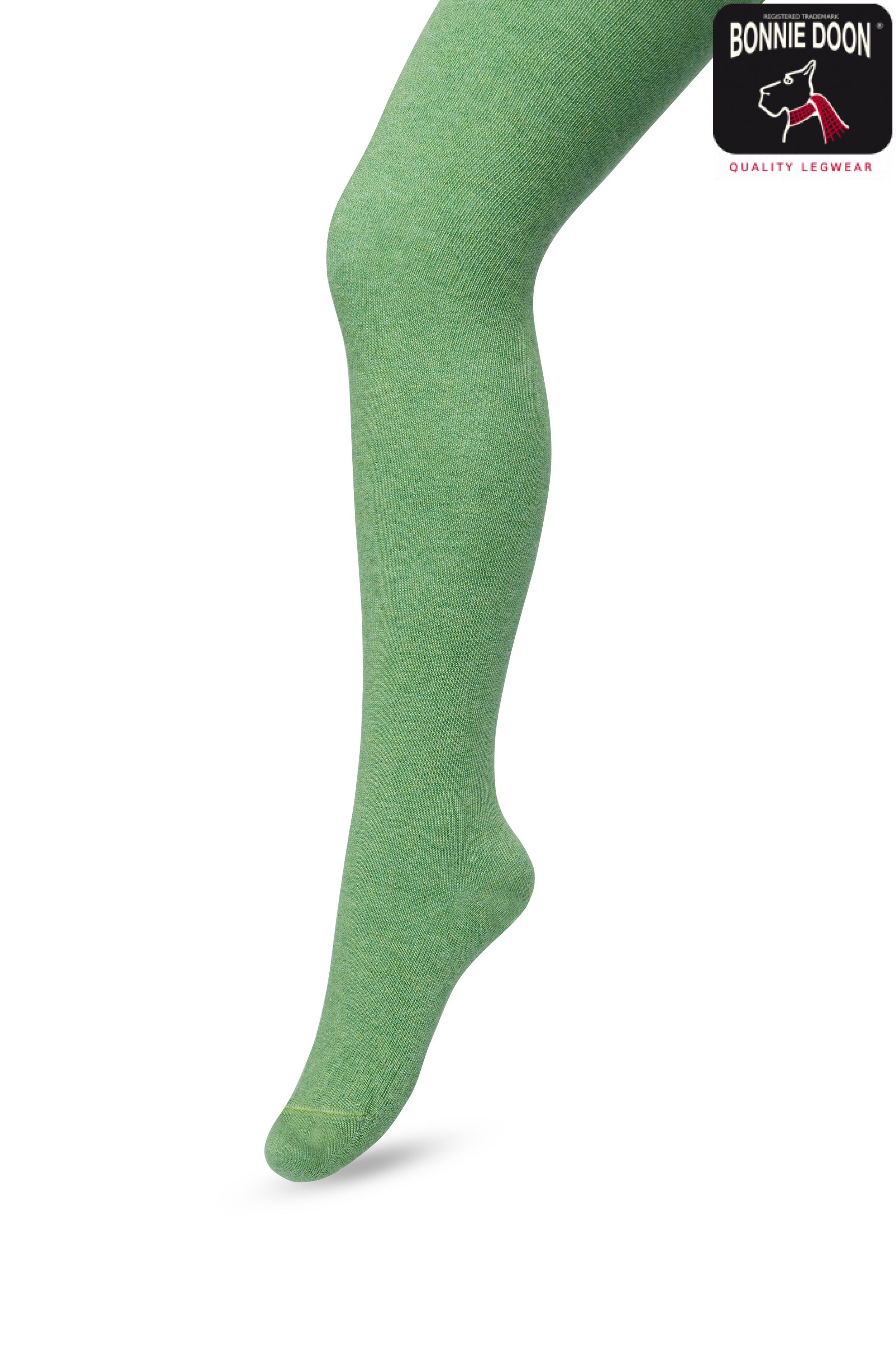 Bio Cotton tights Loden frost mele