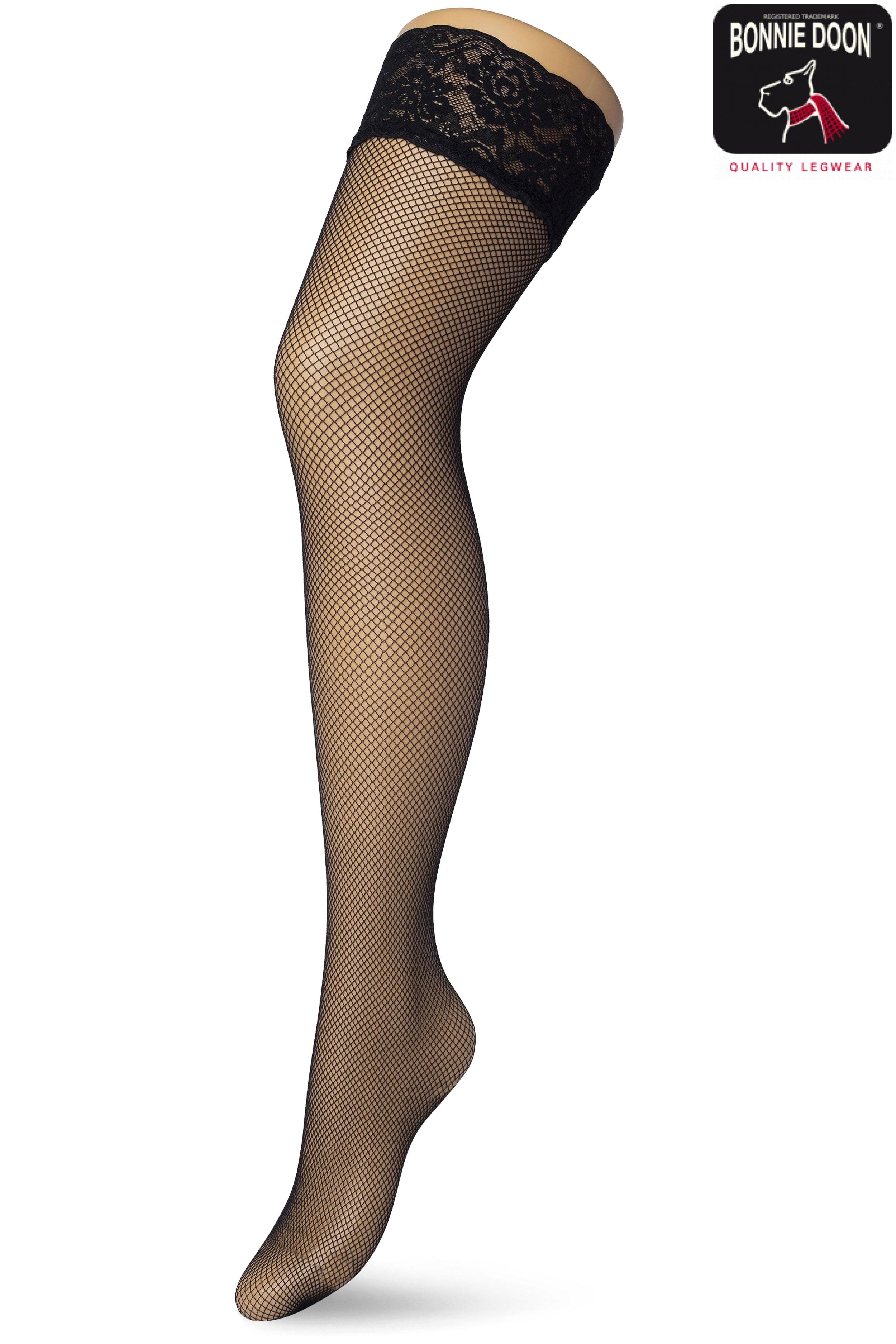 Fishnet hold-up Black