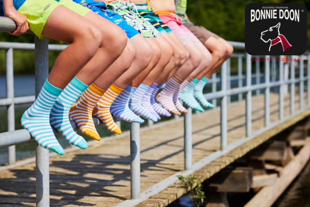 Basic Stripe sock Sudan brown