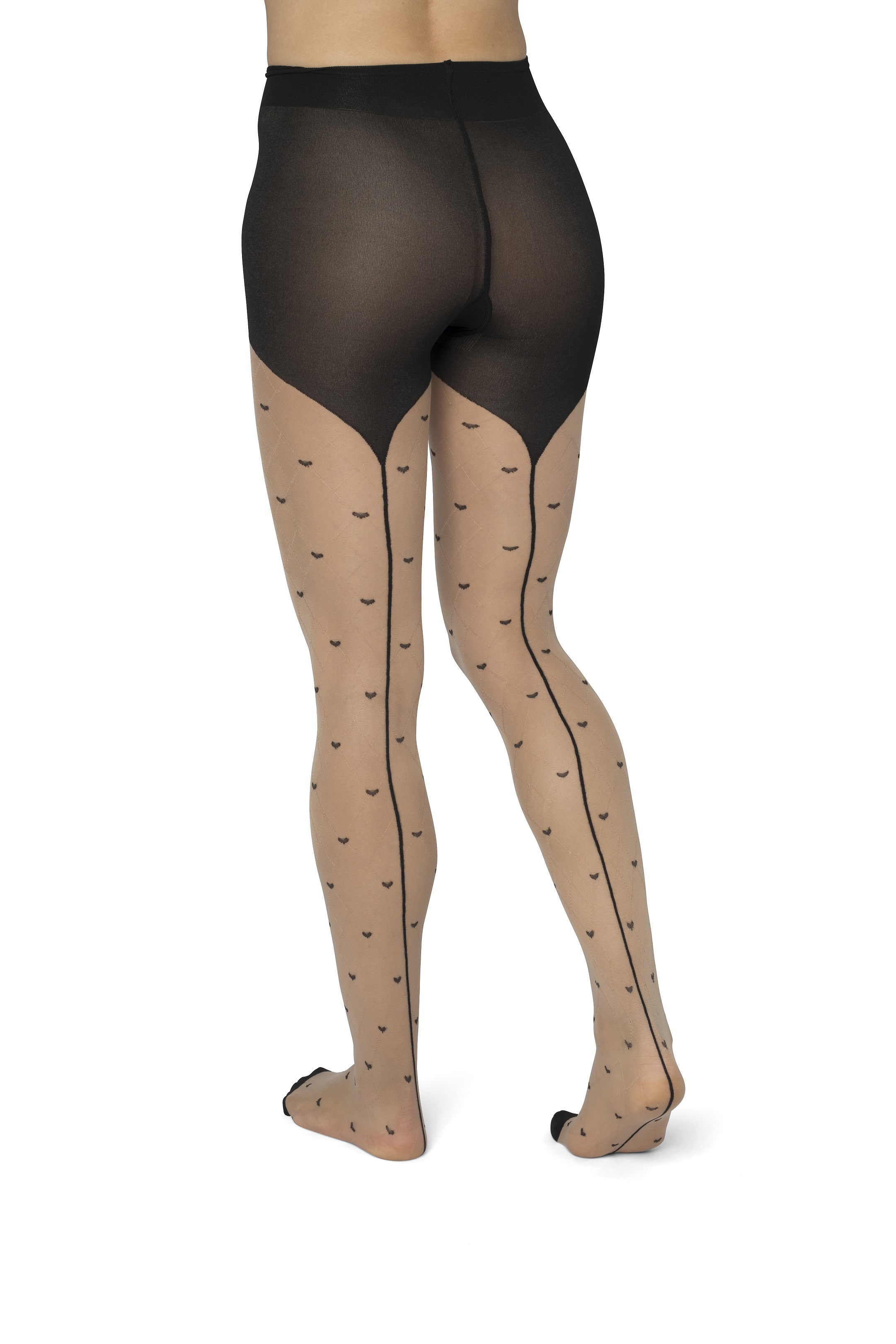Little Hearst tights Nude