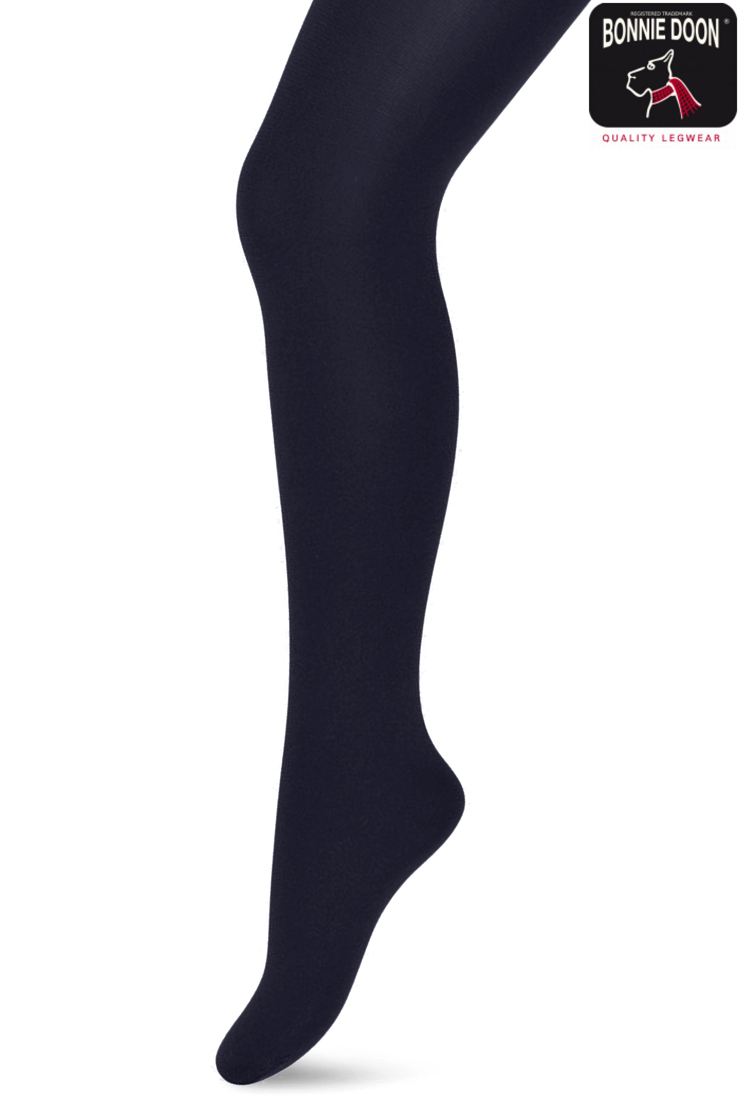 Basic Opaque Tights Navy