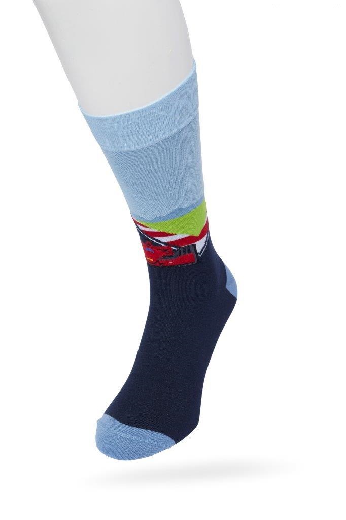 Formula racing Sock Black iris