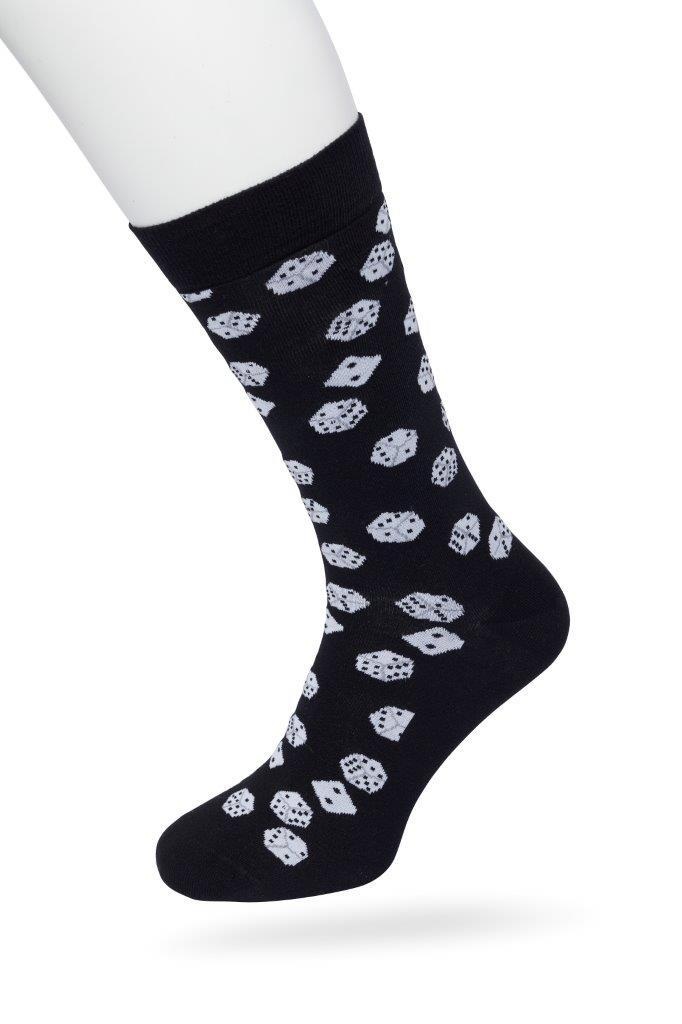 Dice Sock Black