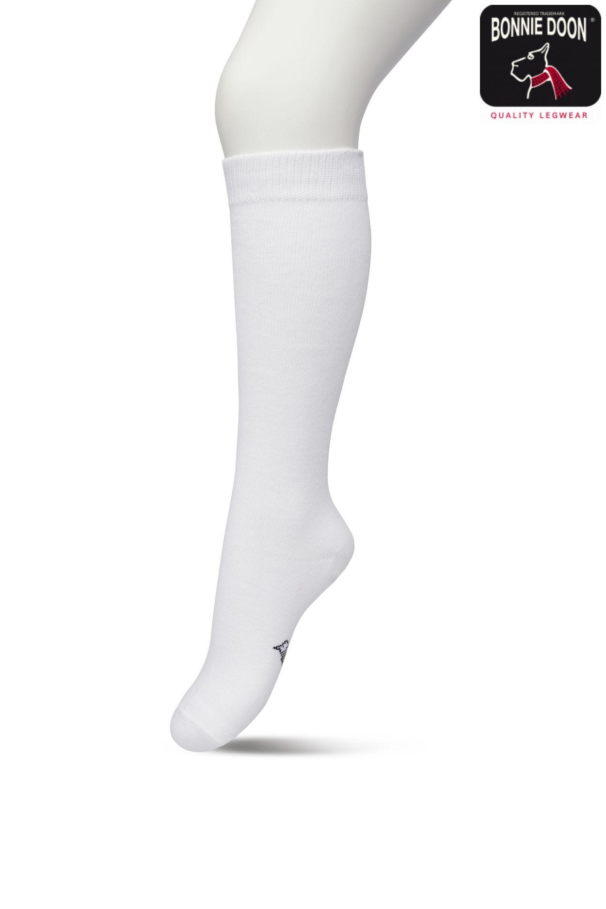 Cotton Knee-High White