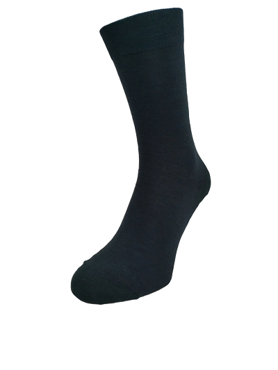 Wool/Cotton Sock Dark green