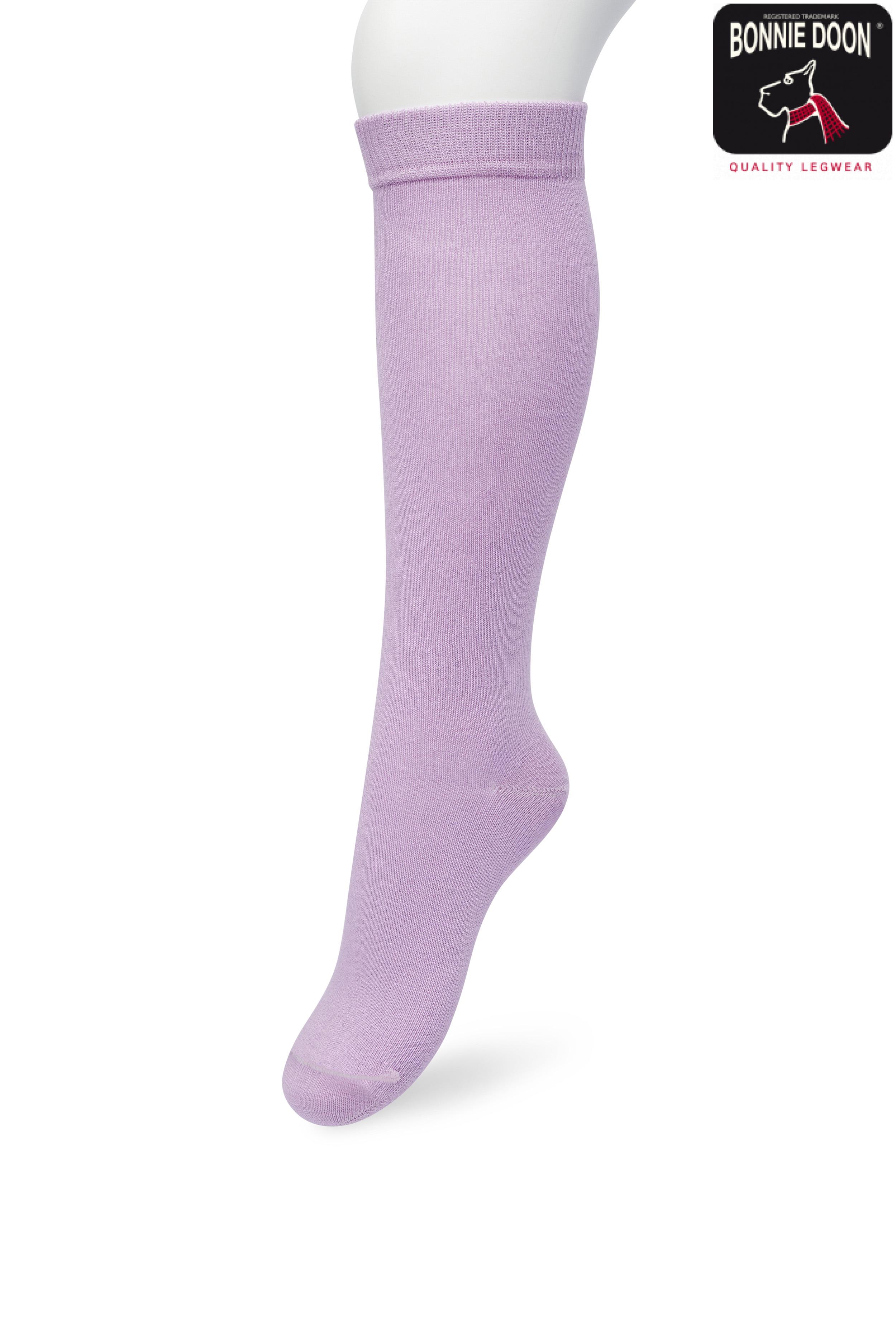 Cotton Knee-High Lavender mist