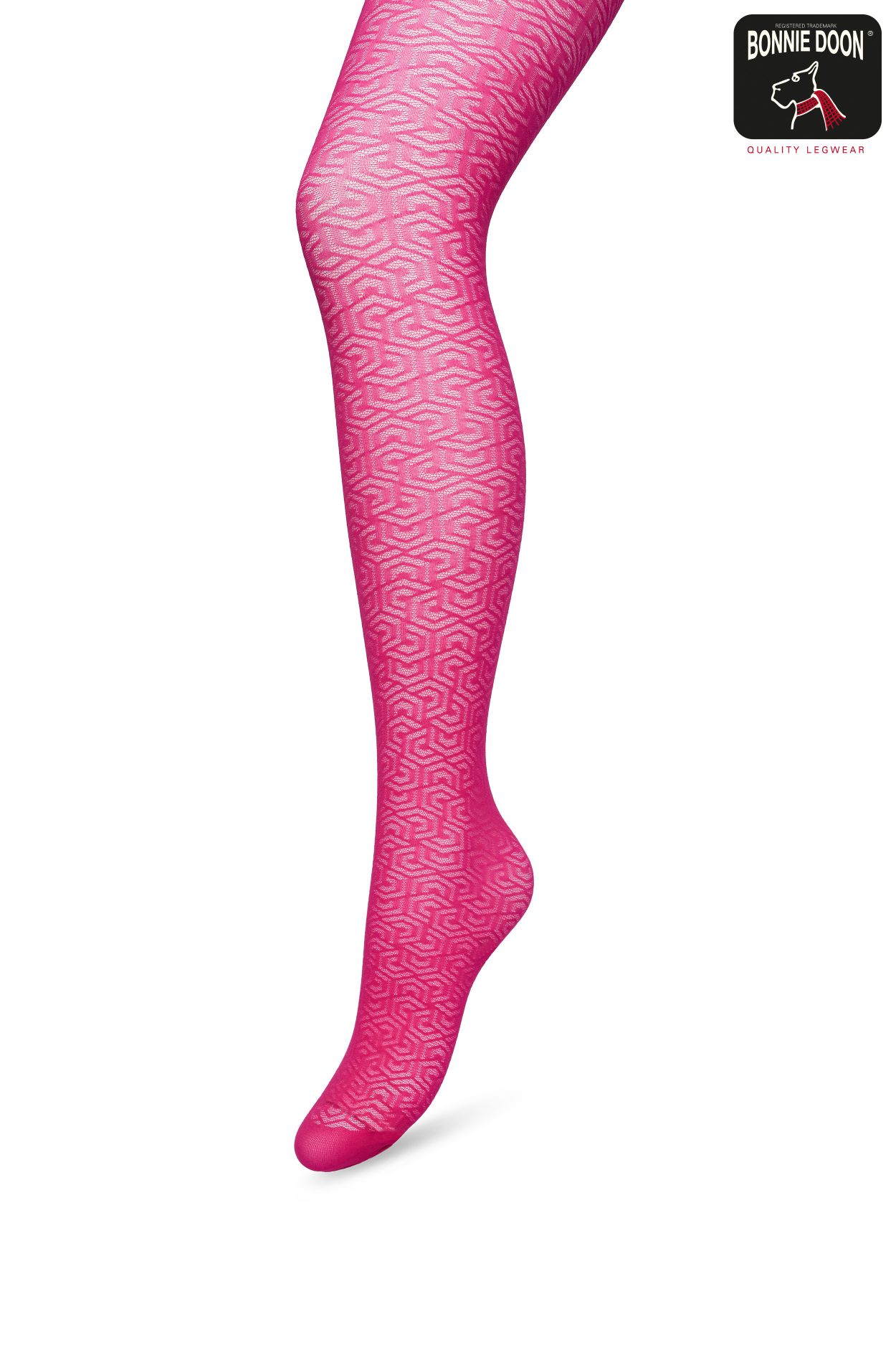 Eclectic Graphic Tights Rose violet
