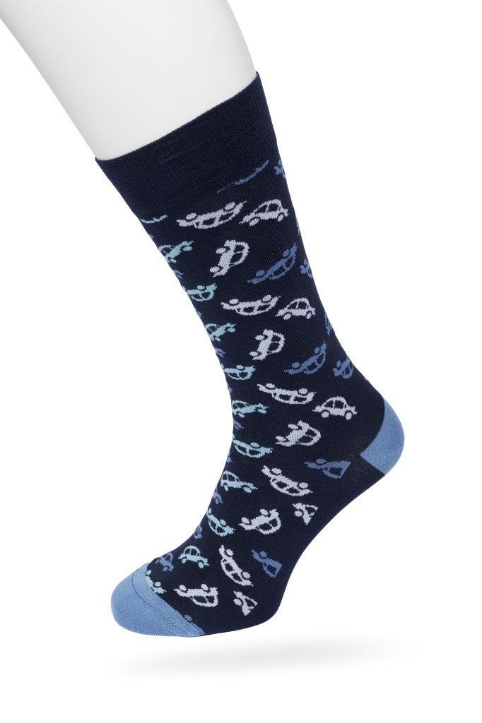 Funny Car sock Black iris