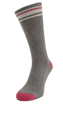 Cotton Sport Sock Unisex type 2 Med. Grey Mele