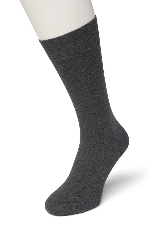 Cotton Sock Dark grey heather