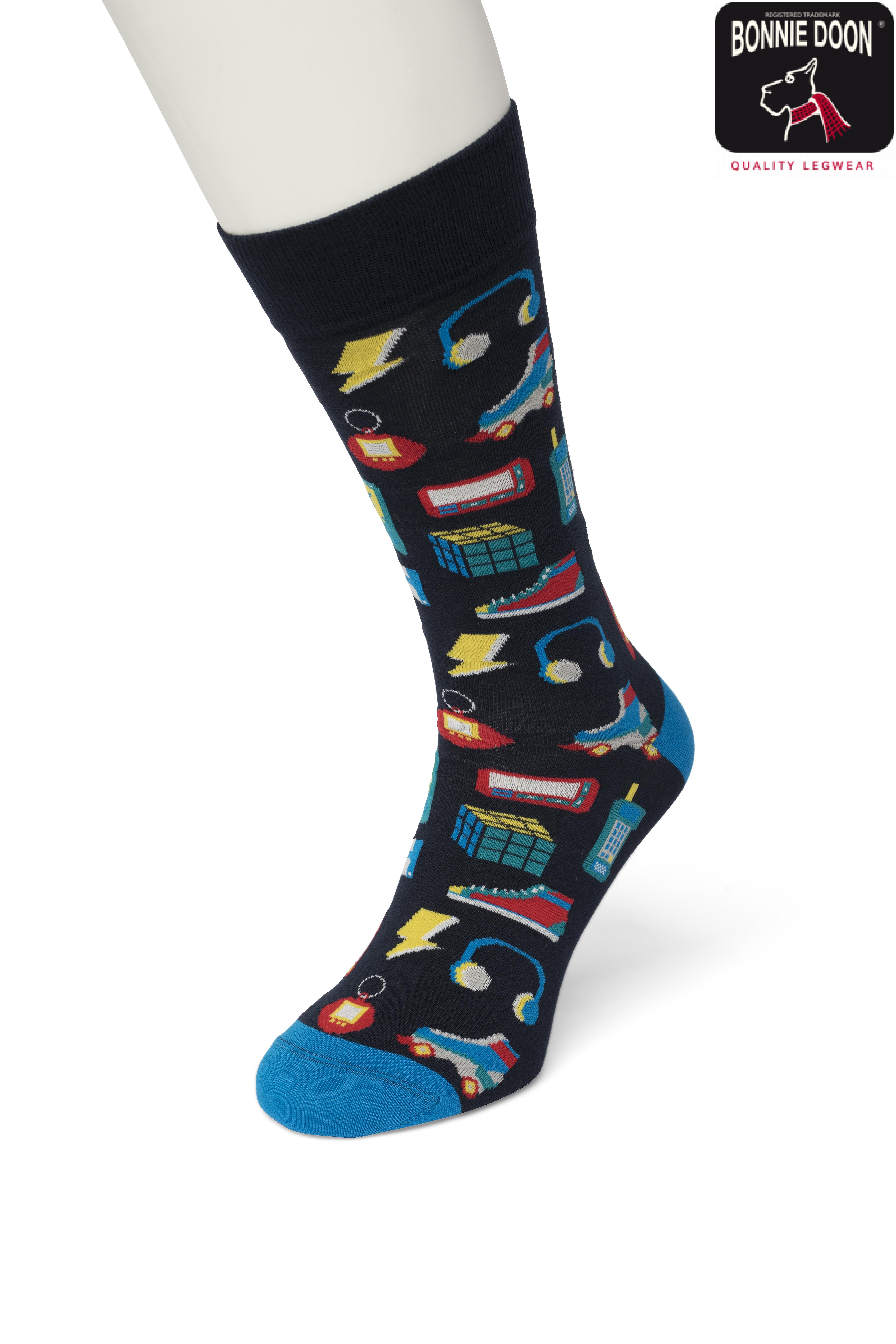 Playtime sock Black iris