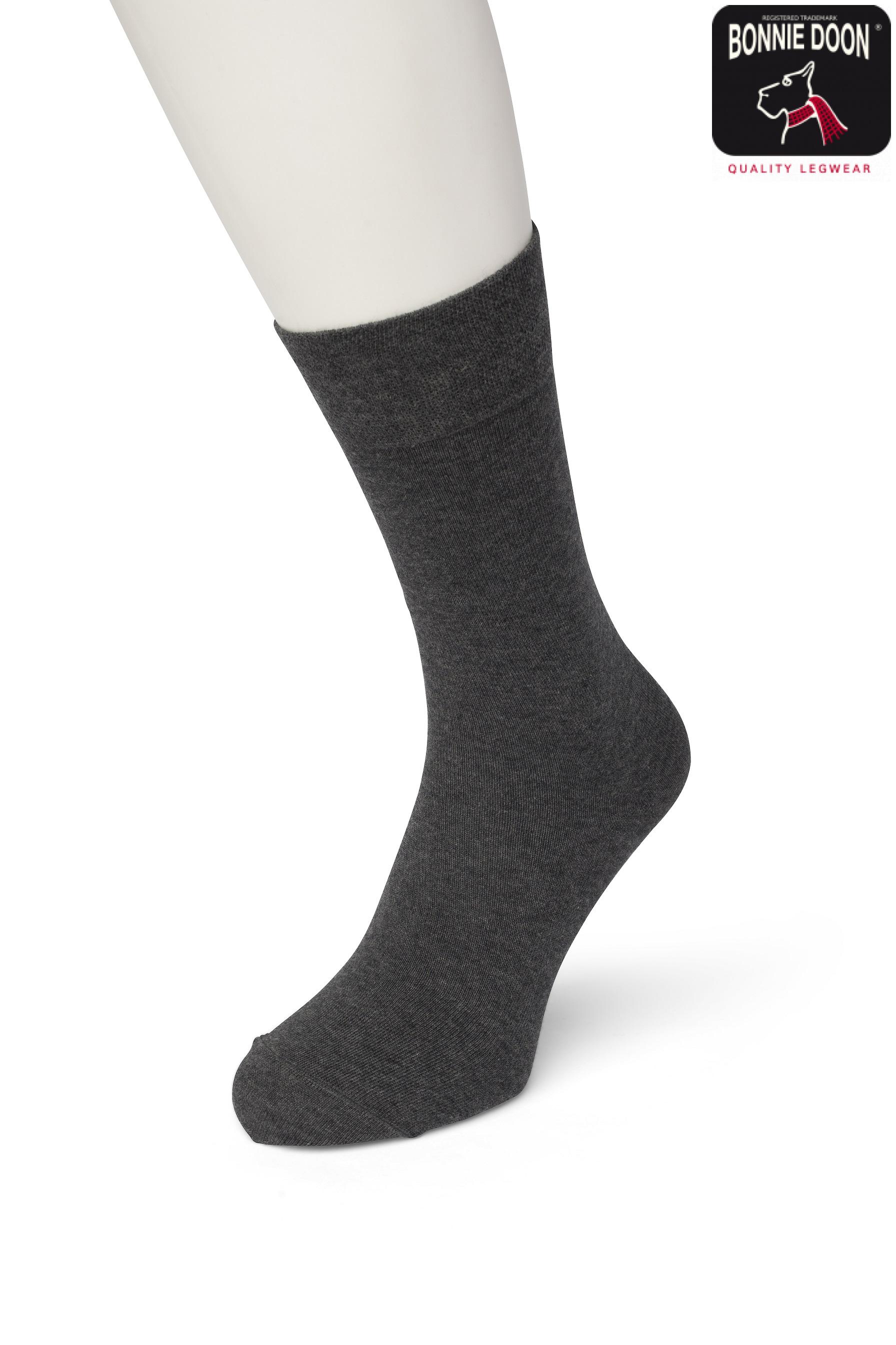 Cotton Sock Dark grey heather