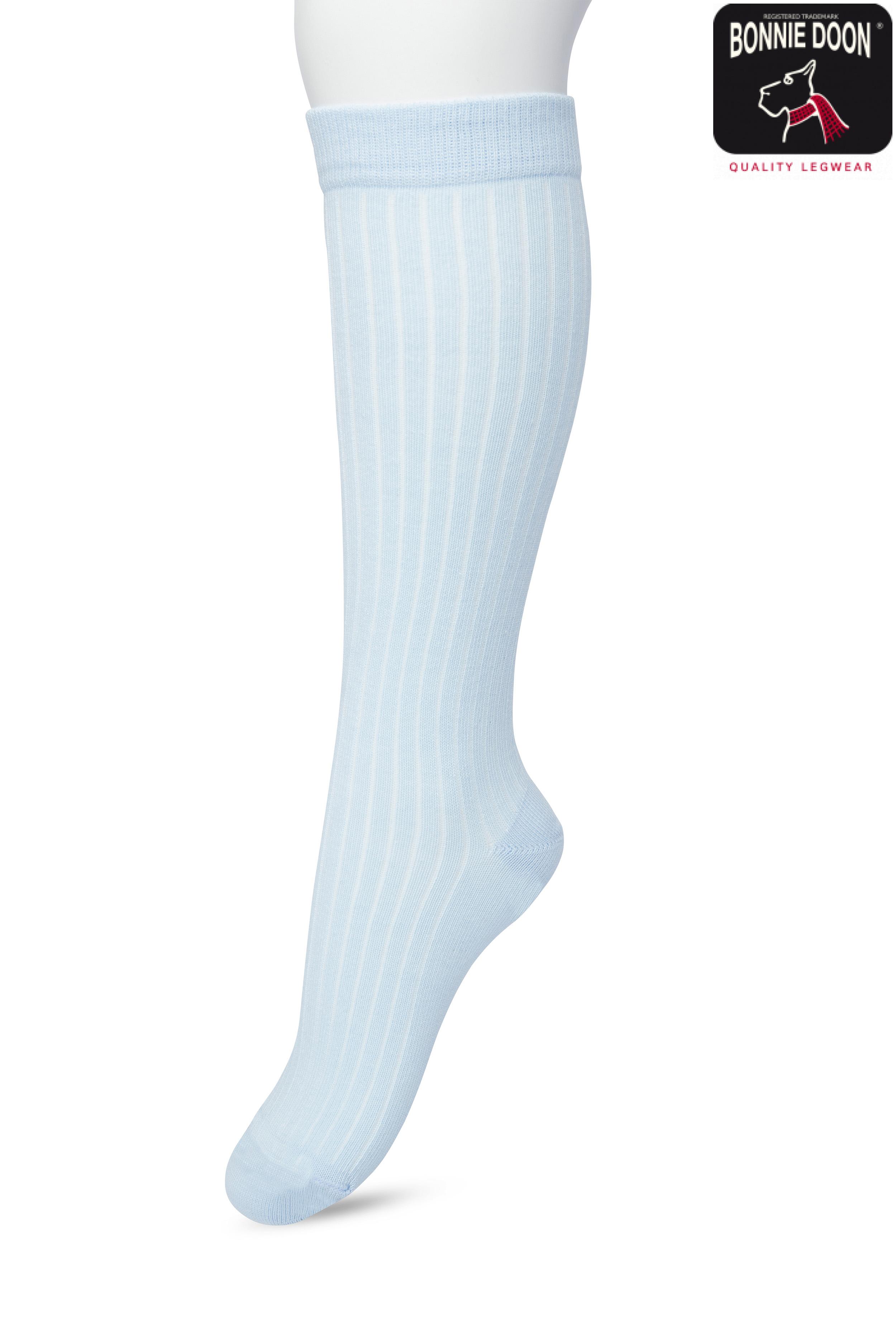 Rib Knee high Ballad blue