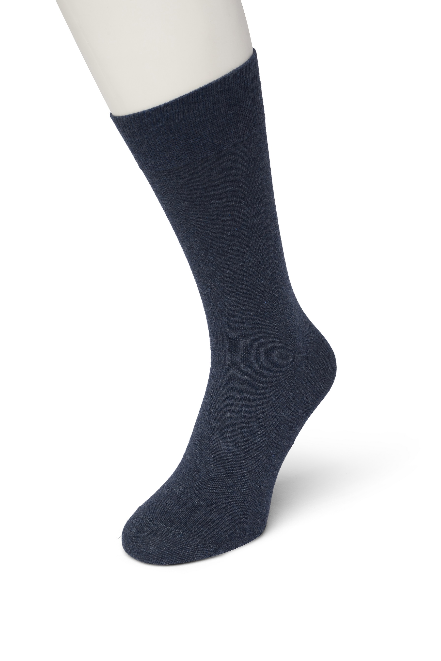 Cotton Sock Dark blue heather