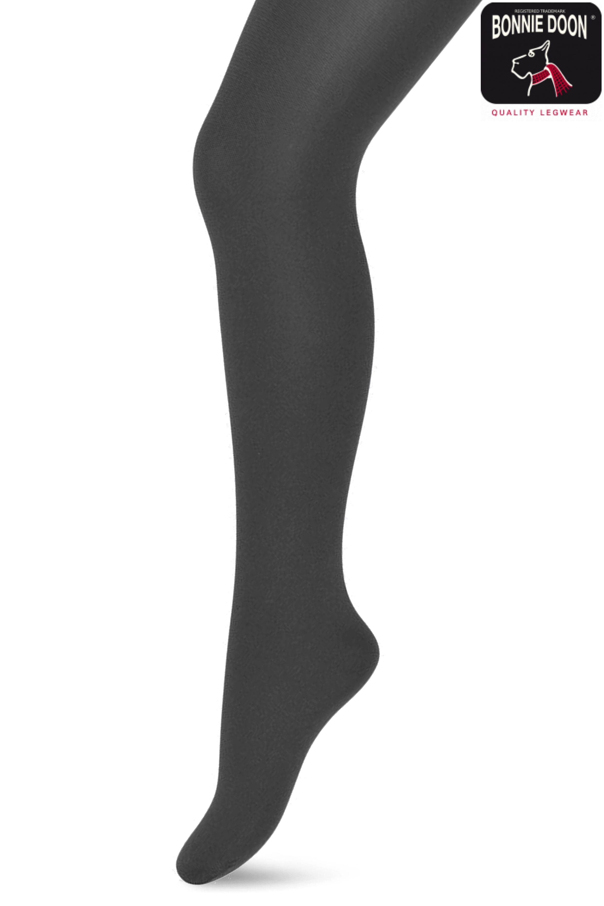 Basic Opaque Tights Dark grey