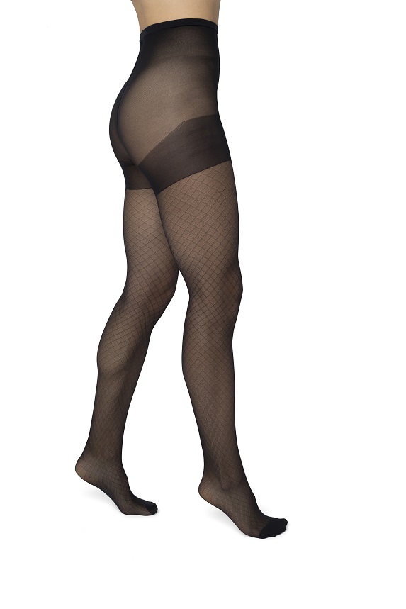 Curvy Diamonds tights Black