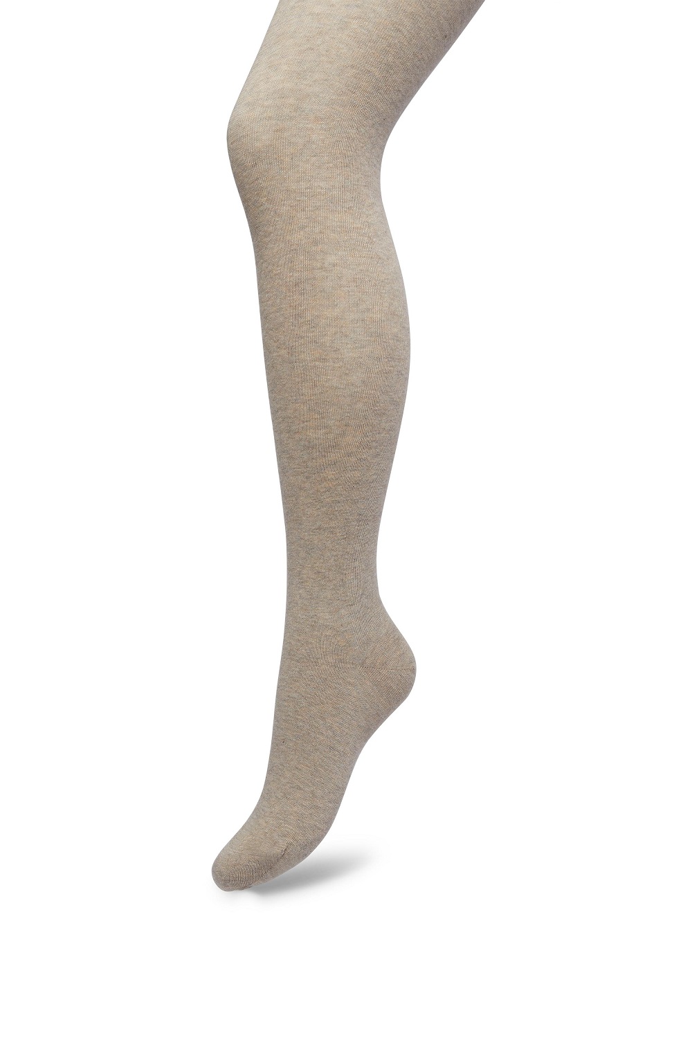Bio Cotton Tights Taupe heather