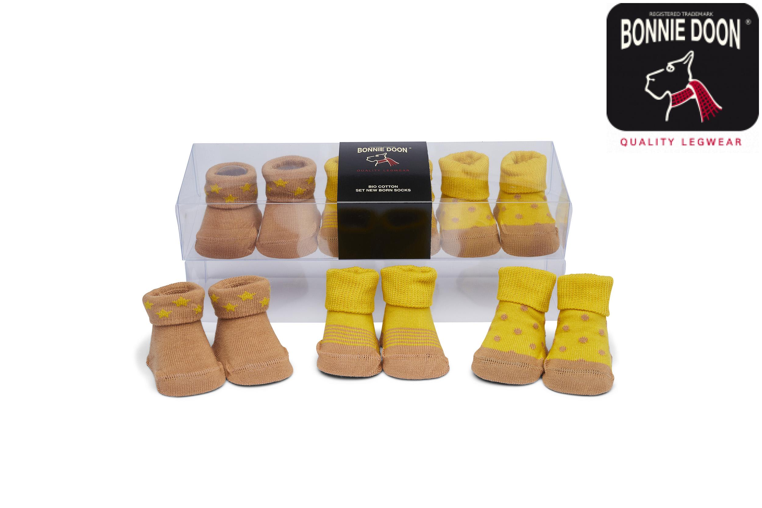 Newborn socks in Gift Box Pheasant