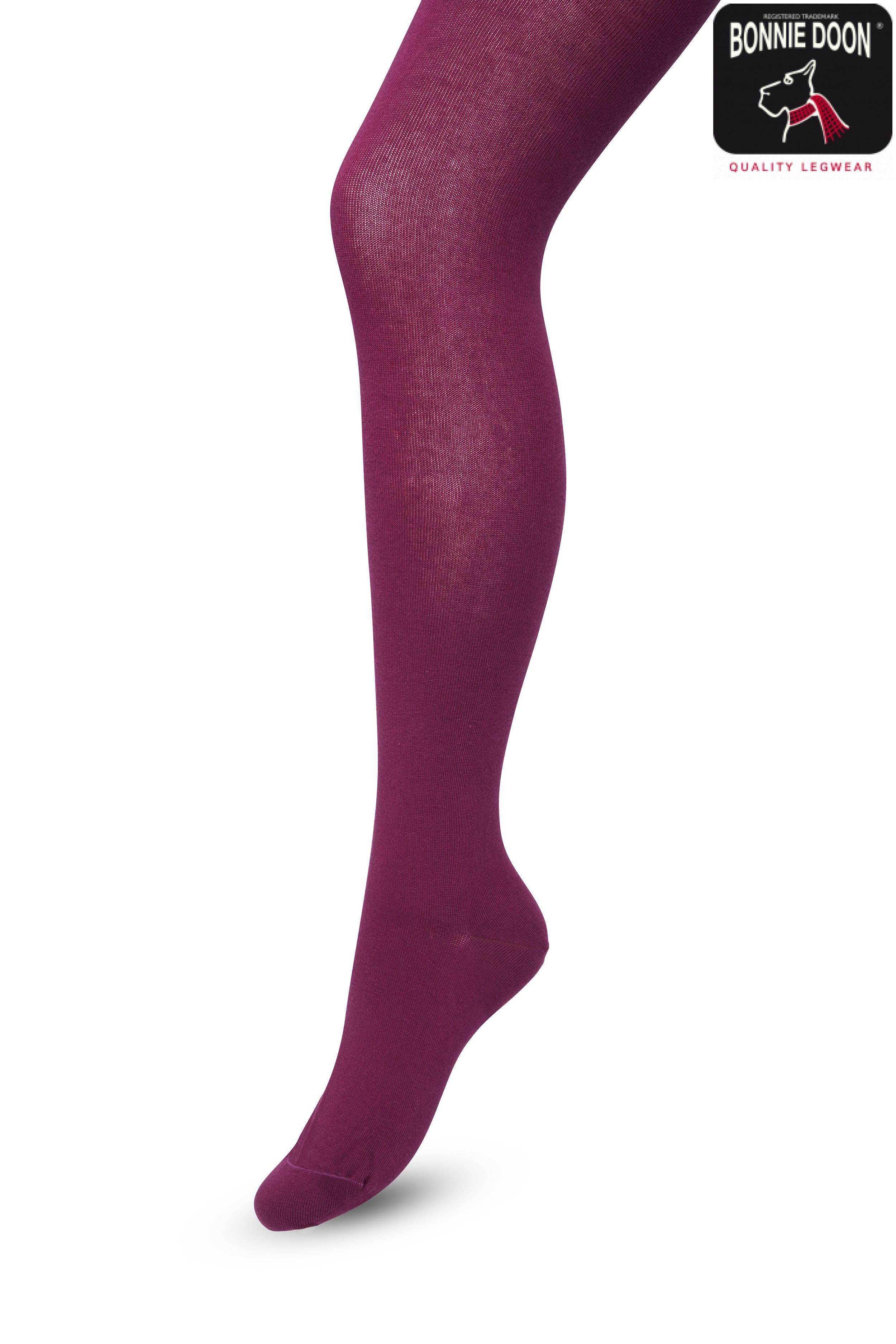Bio Cotton Tights Crushed violets