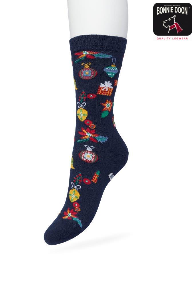 ChristmasTime sock Dark blue