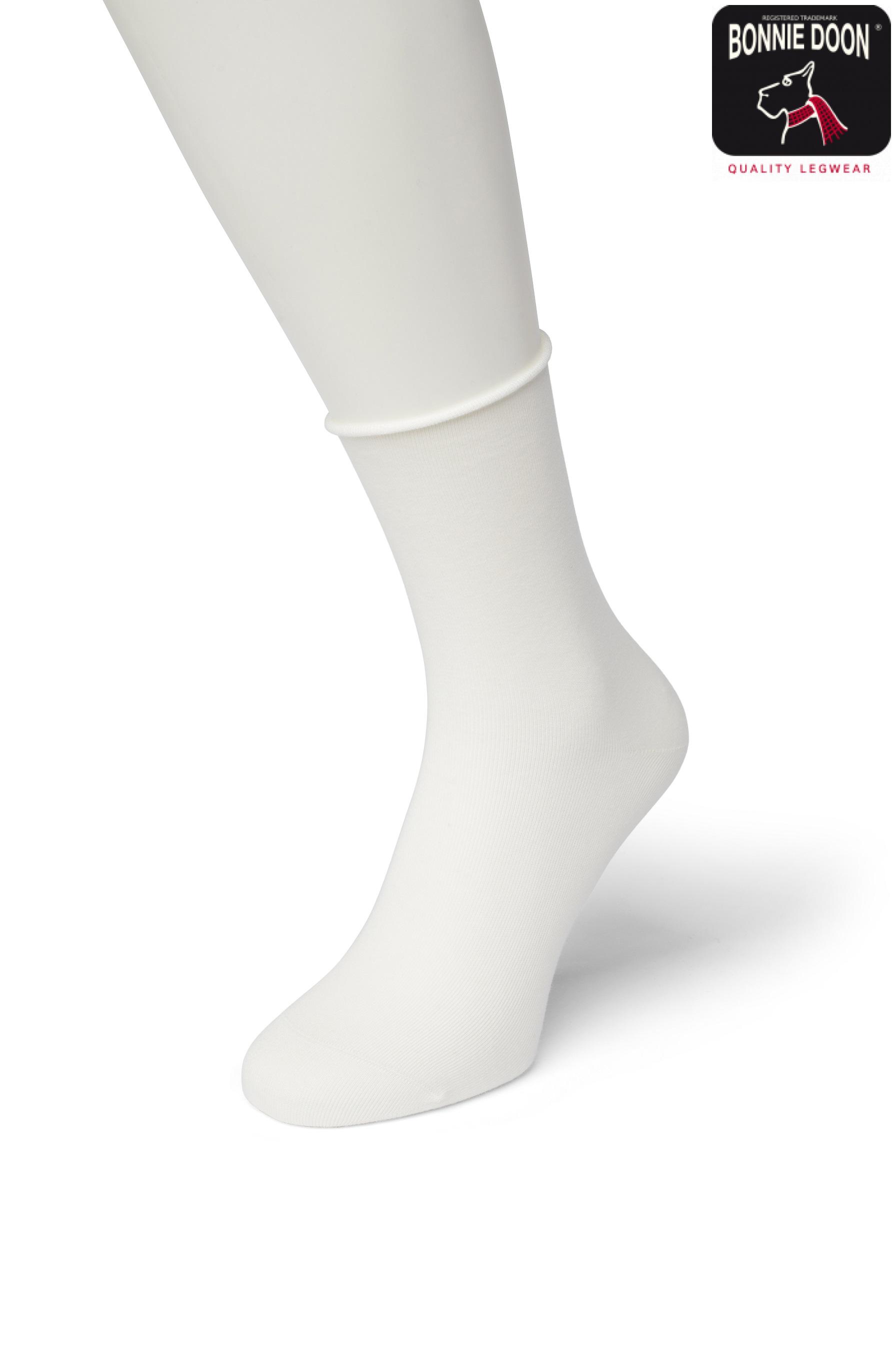 Roll Down Sock Off white