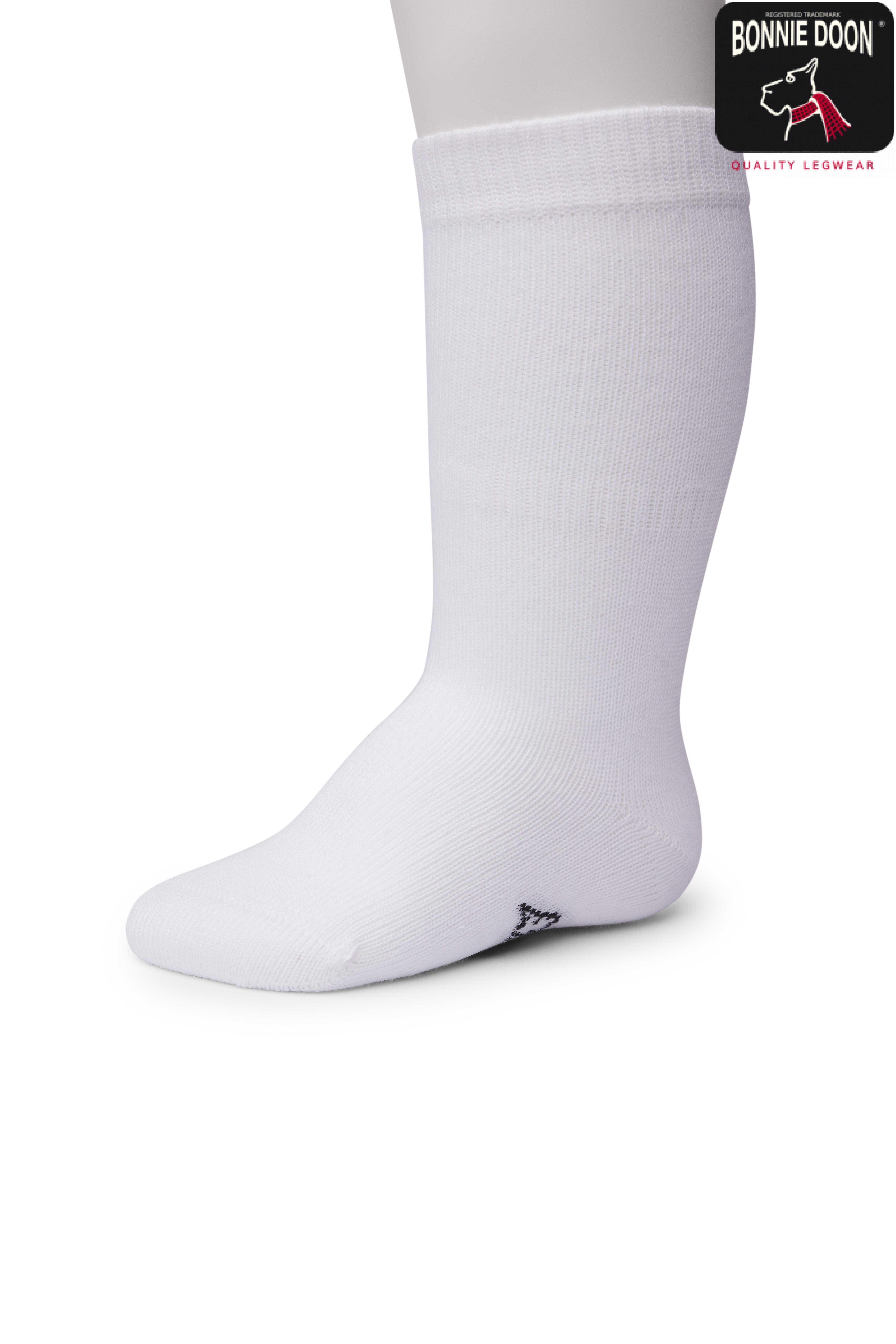 Cotton Knee-High Organic White