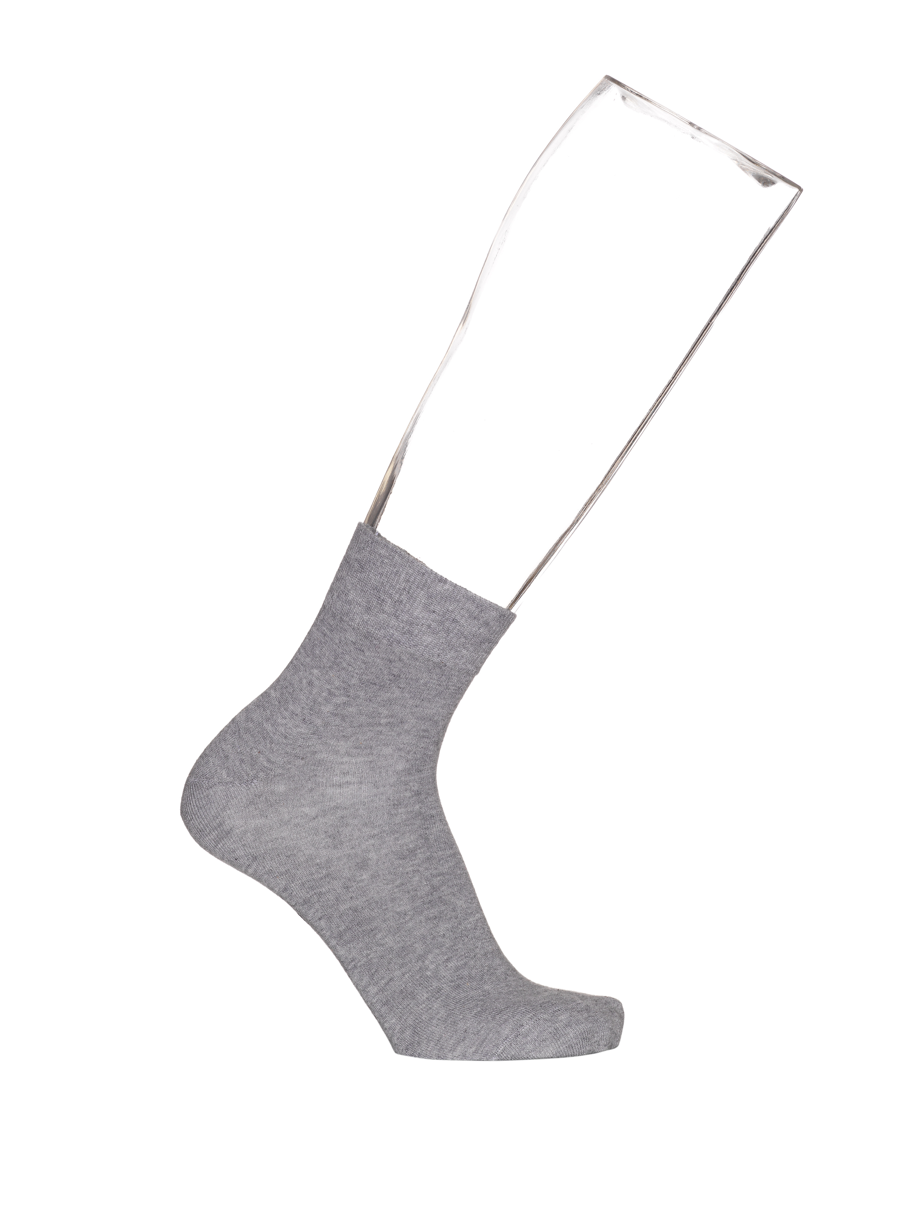 Basic Cotton Quarter Light grey heather