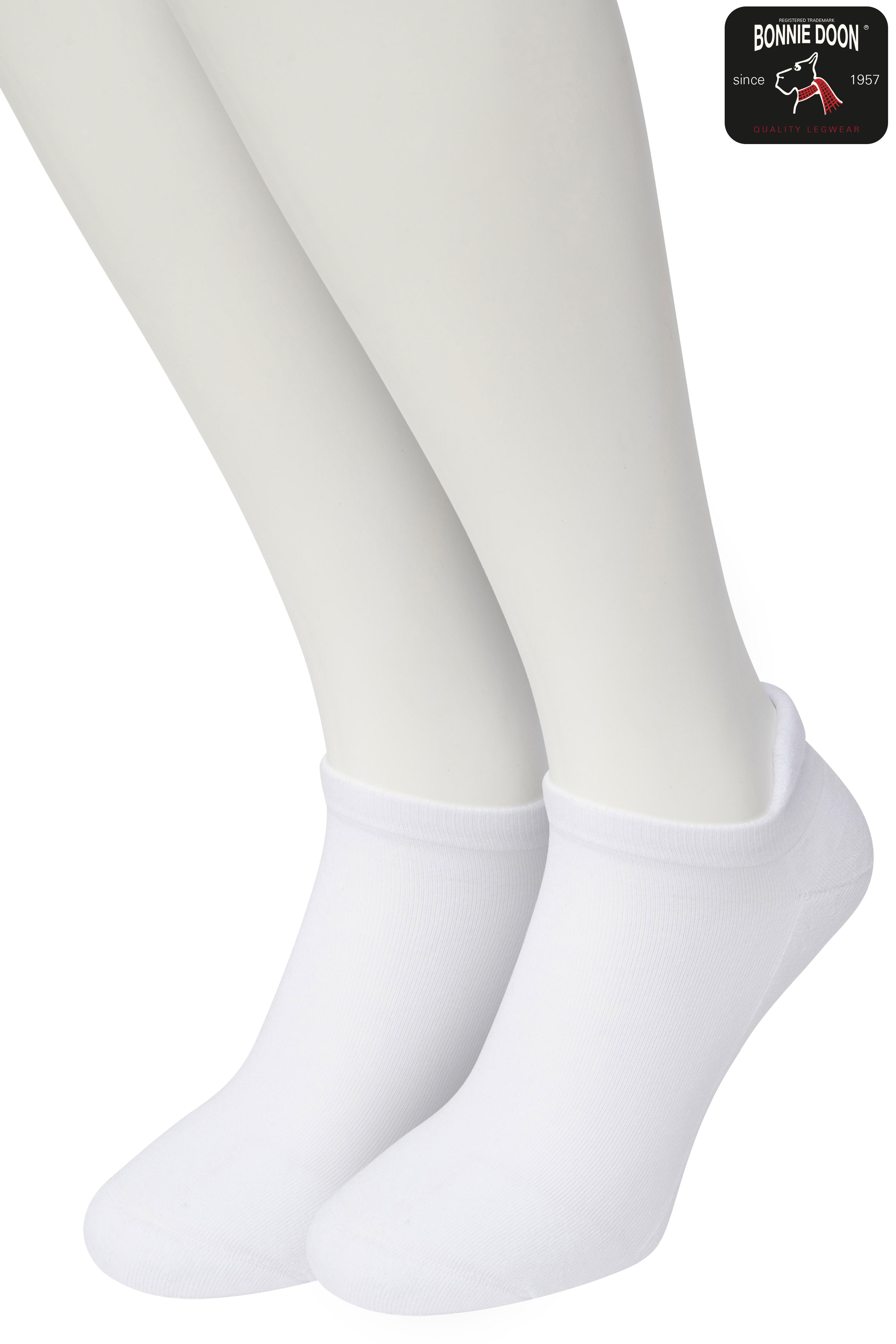 Cushion Short socks (2 paar) White white