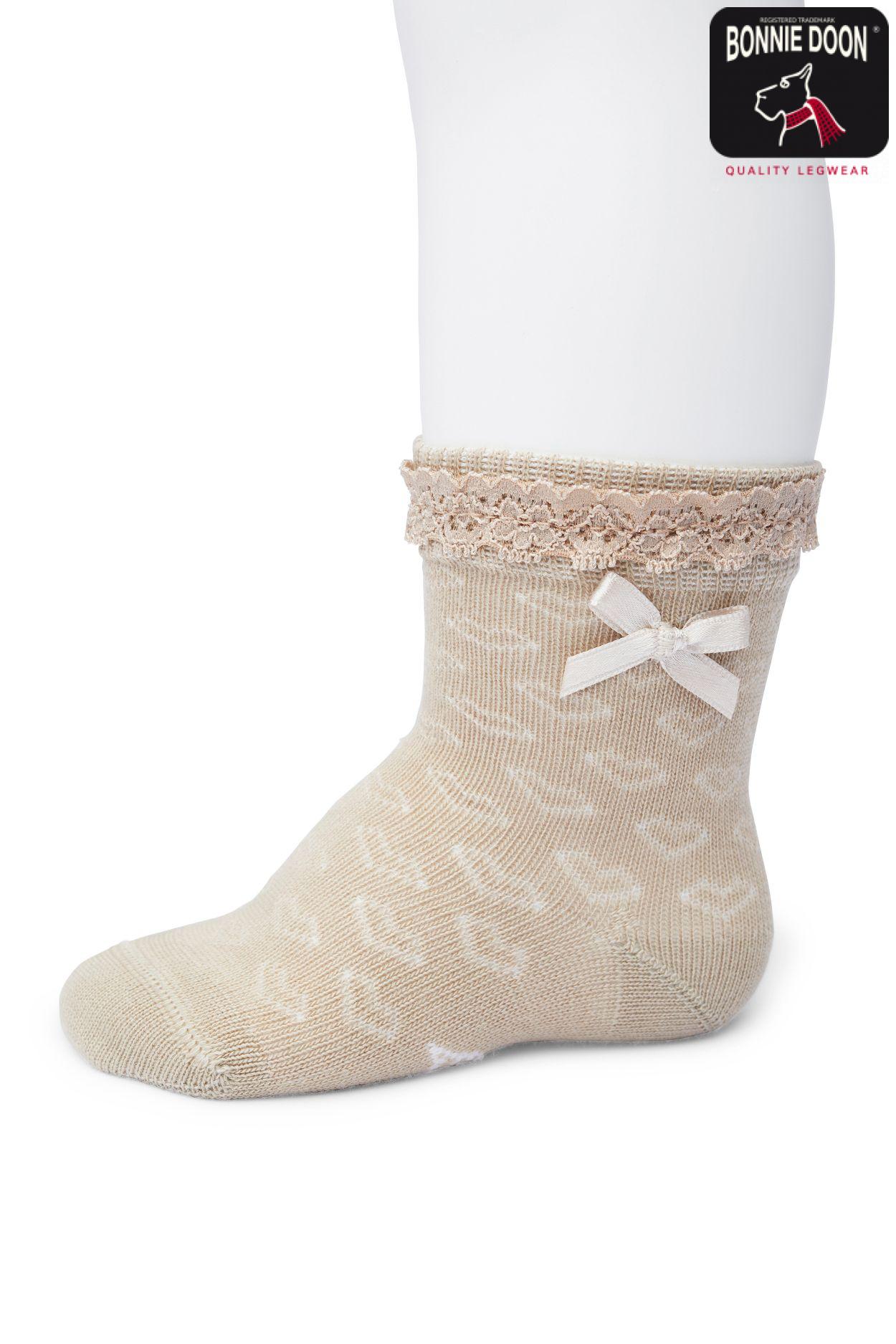 Ajour sock Organic Grey morn