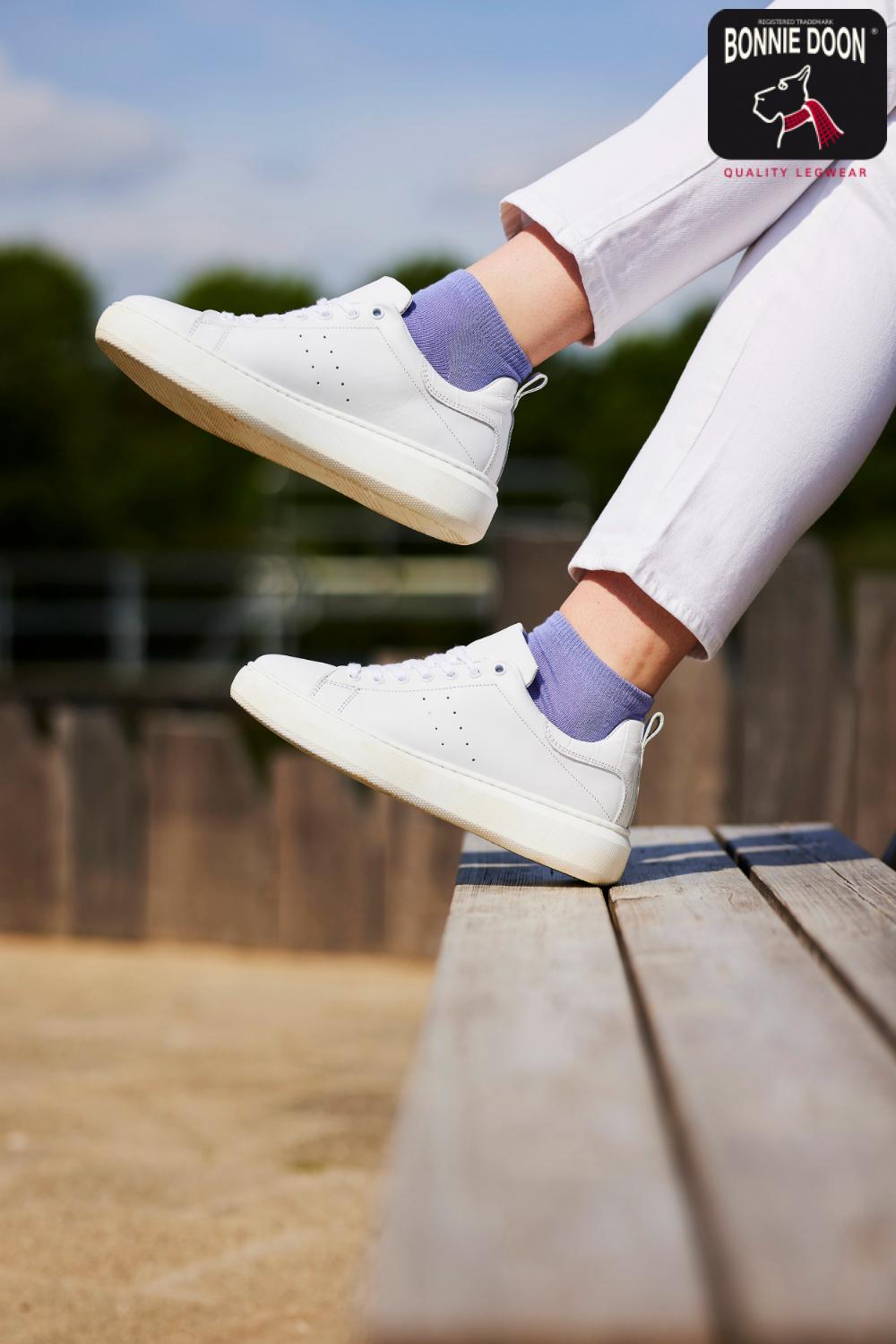 Cotton Short Sock Light grey heather