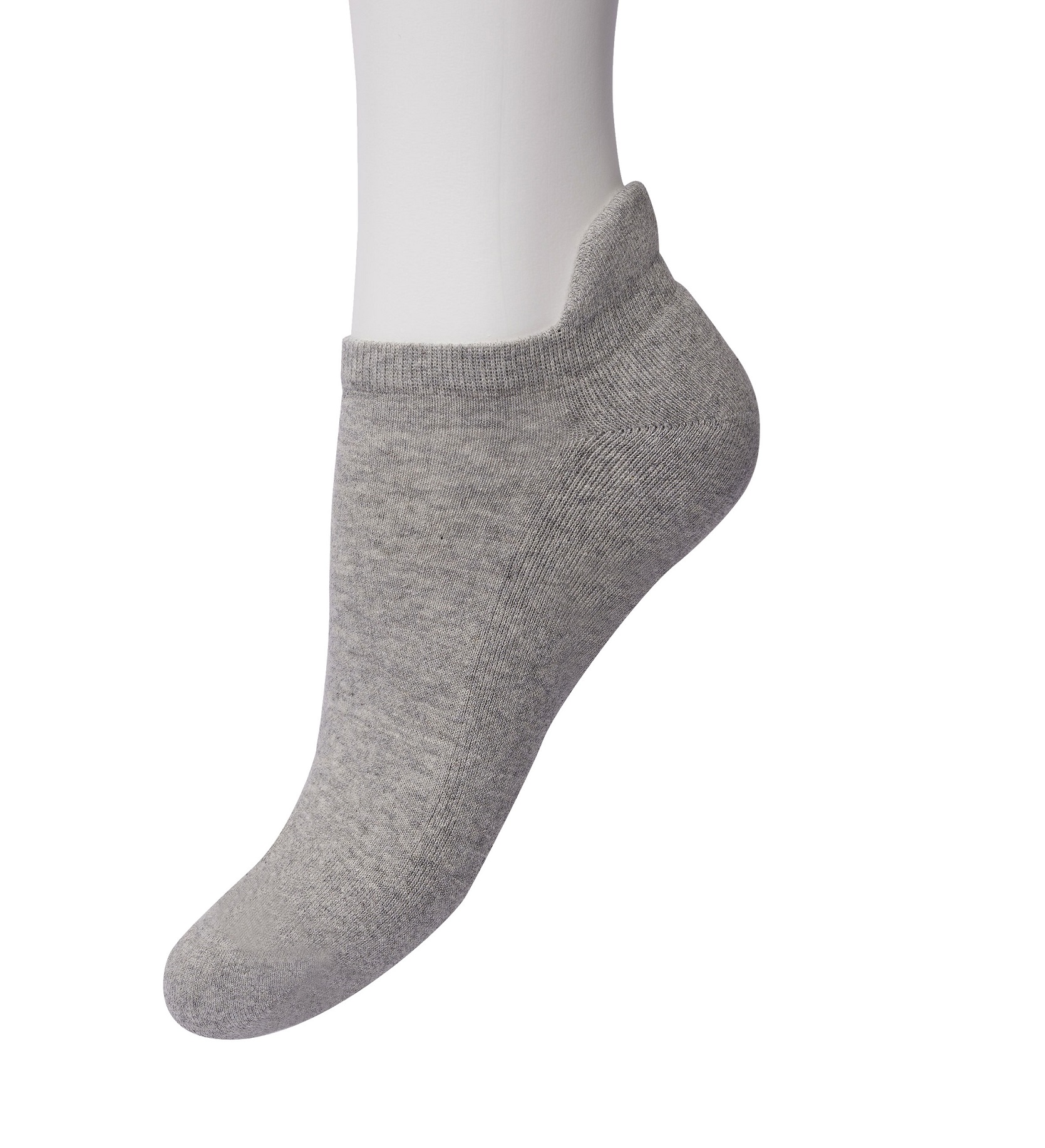 Cushion Short Sock Light grey heather