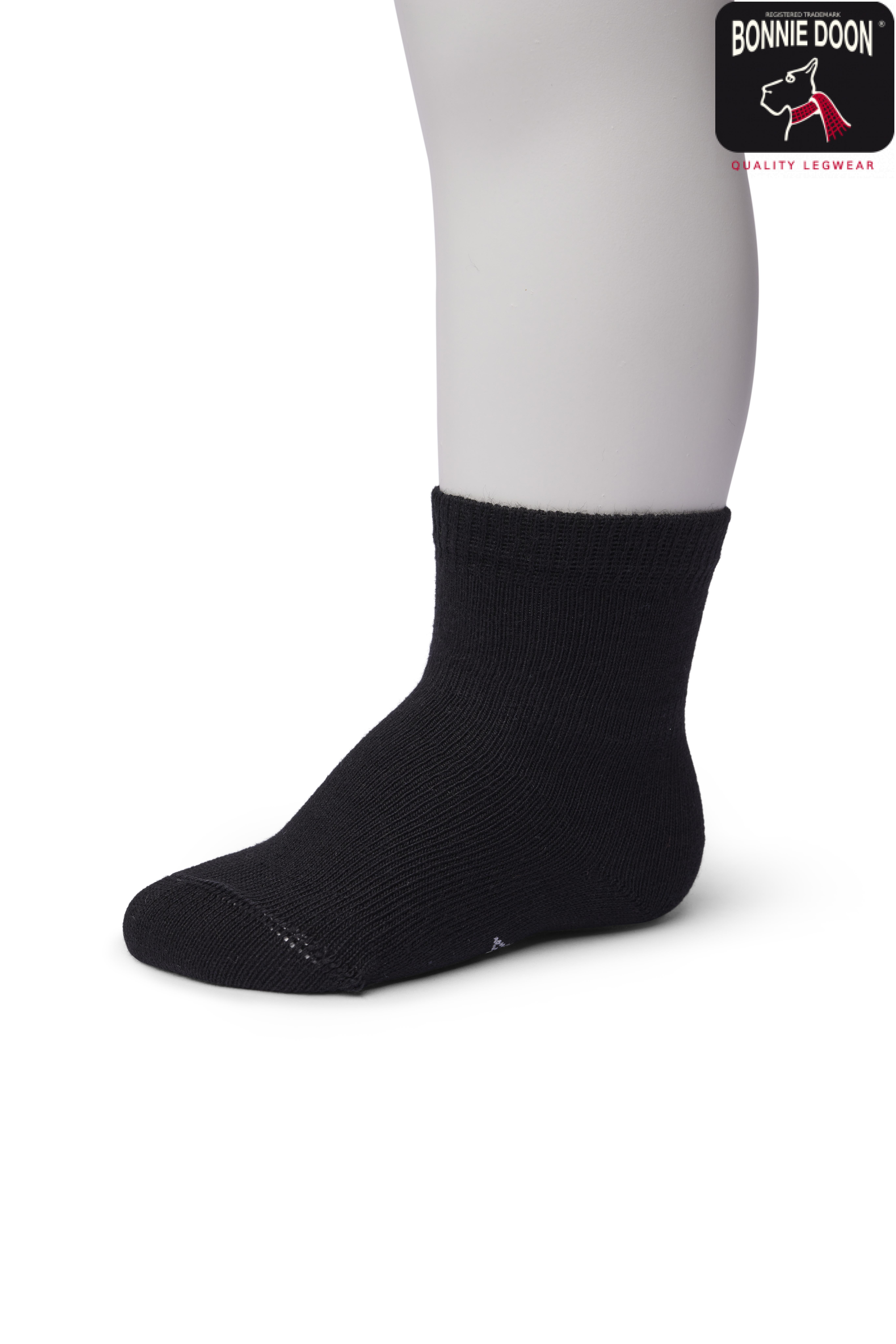 Cotton Sock Organic Black