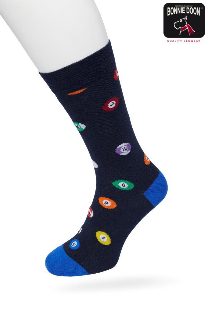 Billiards Sock Black iris