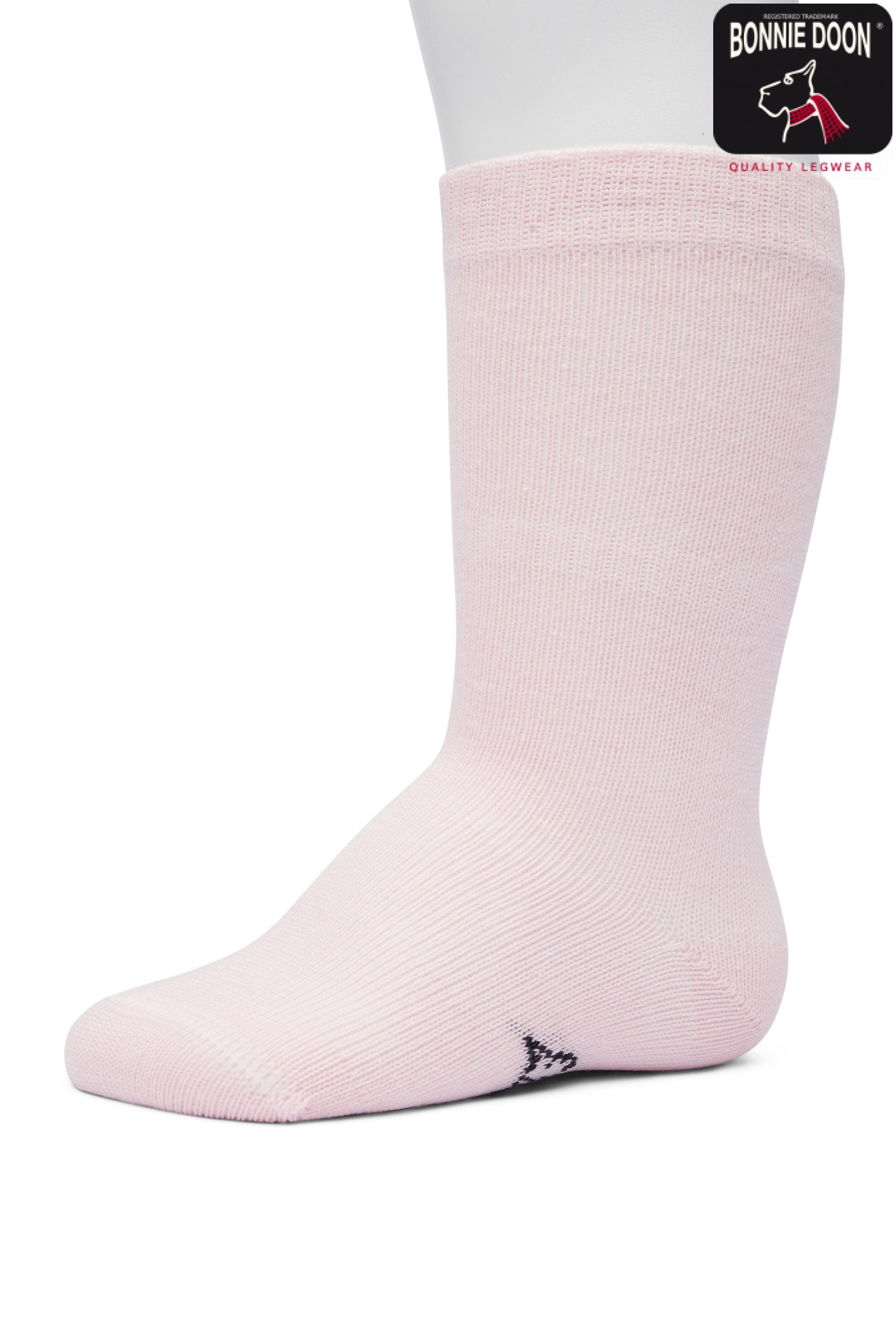 Cotton Knee-High Organic Strawberry cream