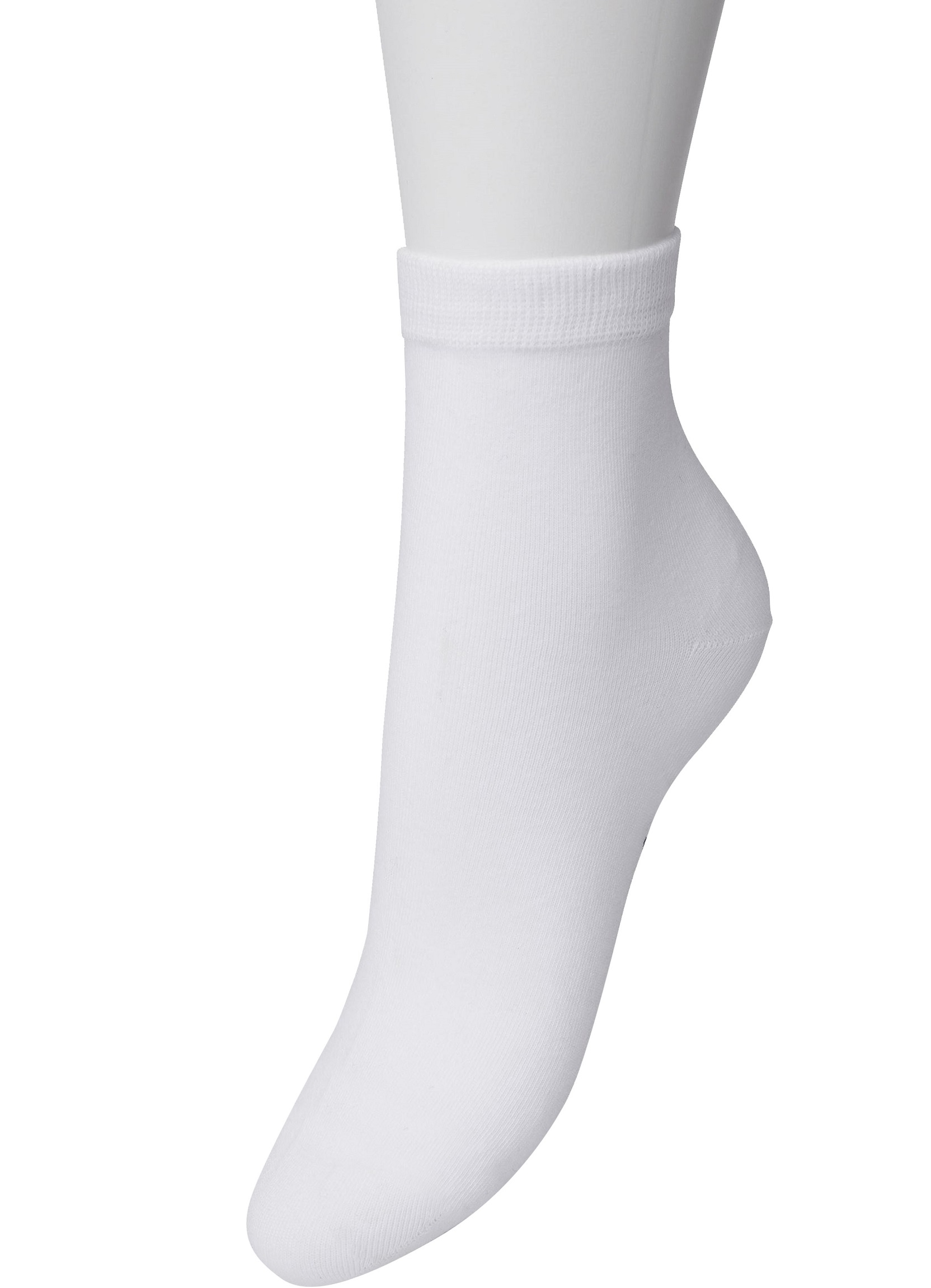Basic Cotton Quarter White