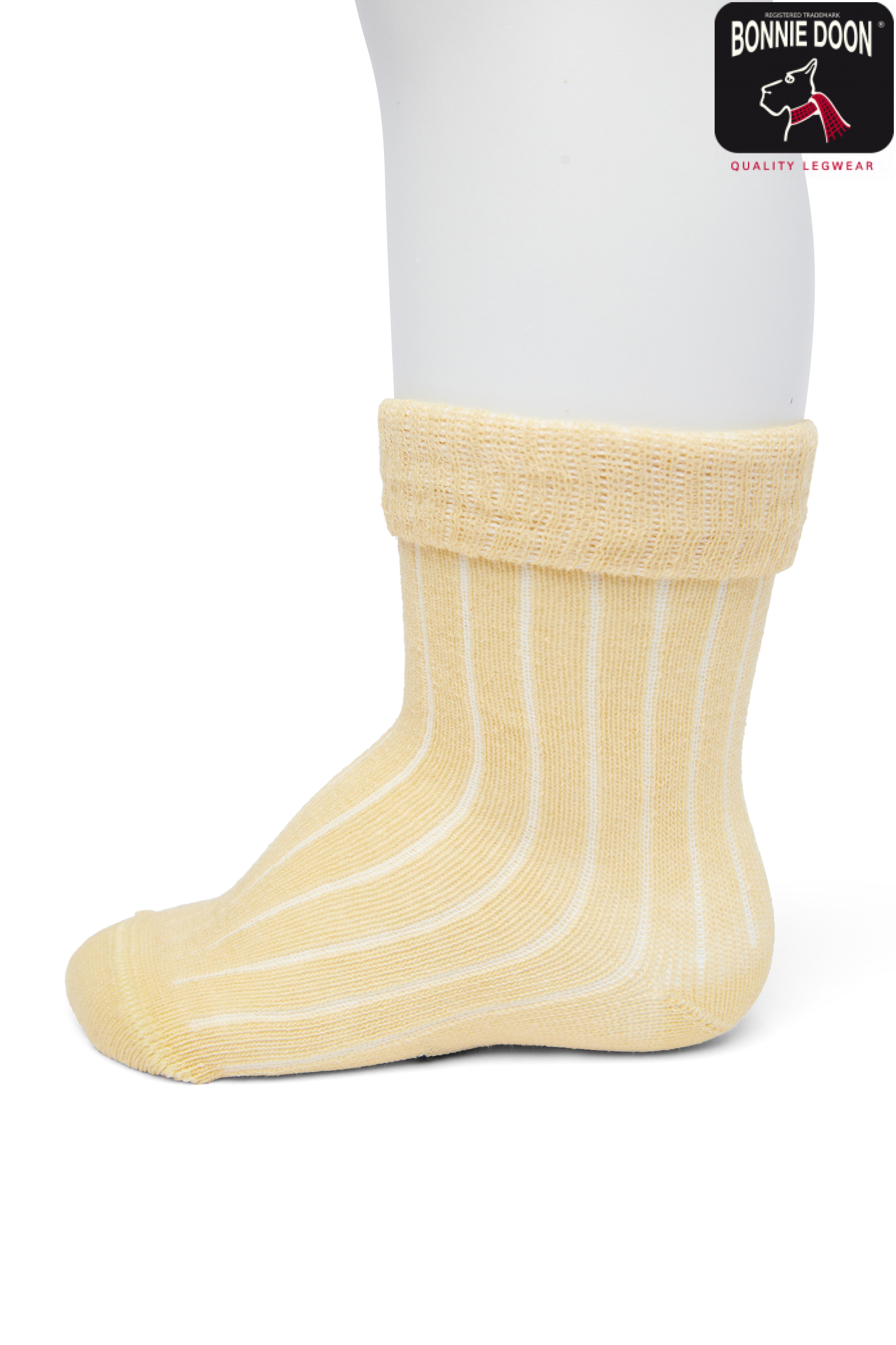 Rib sock Organic Sheepskin