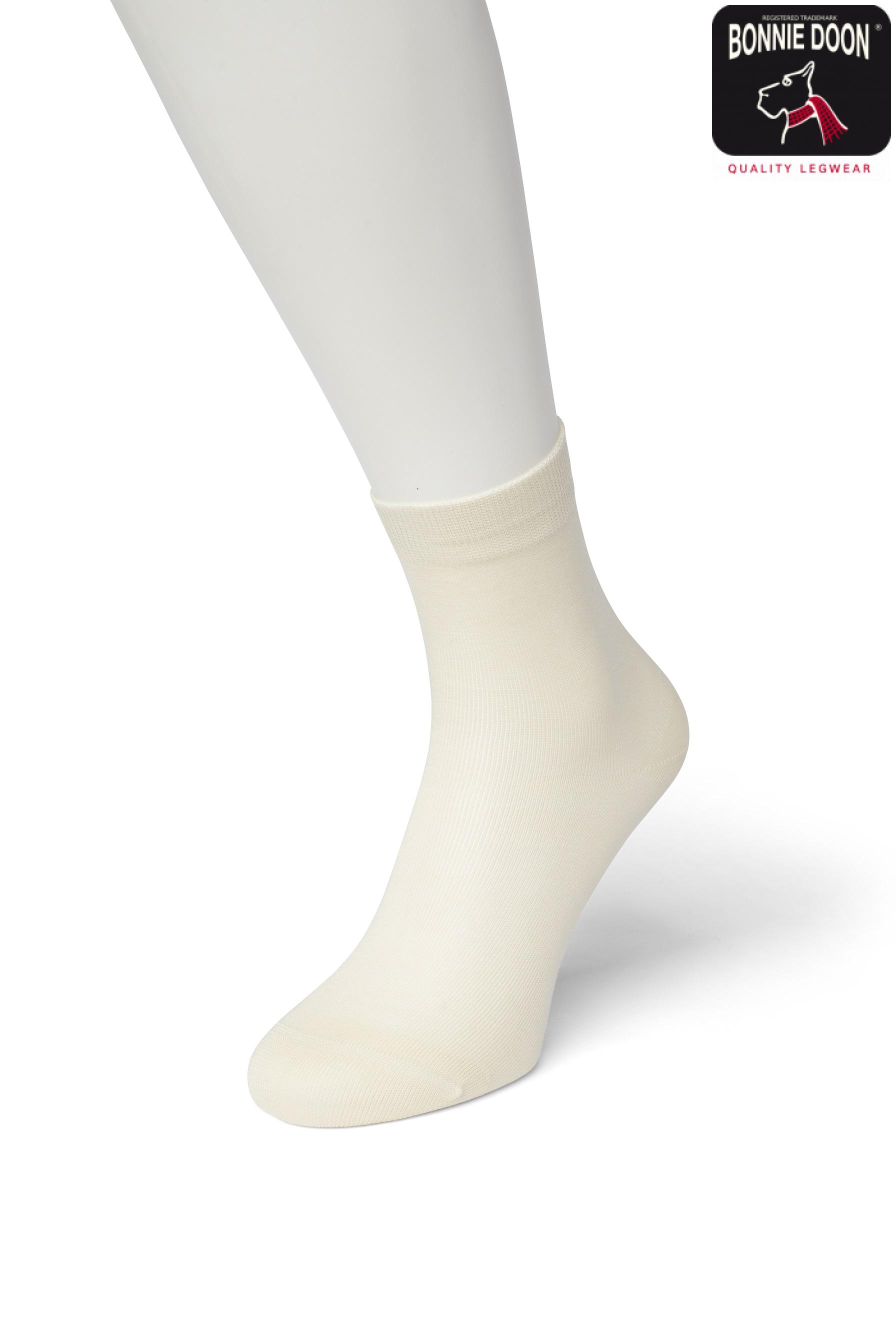 Pure Cotton Sock Off white