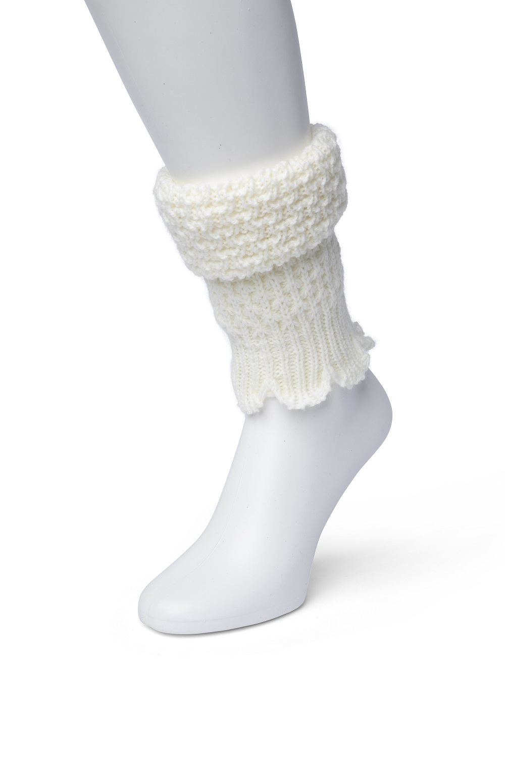 Honeycomb Boot Top Ivory