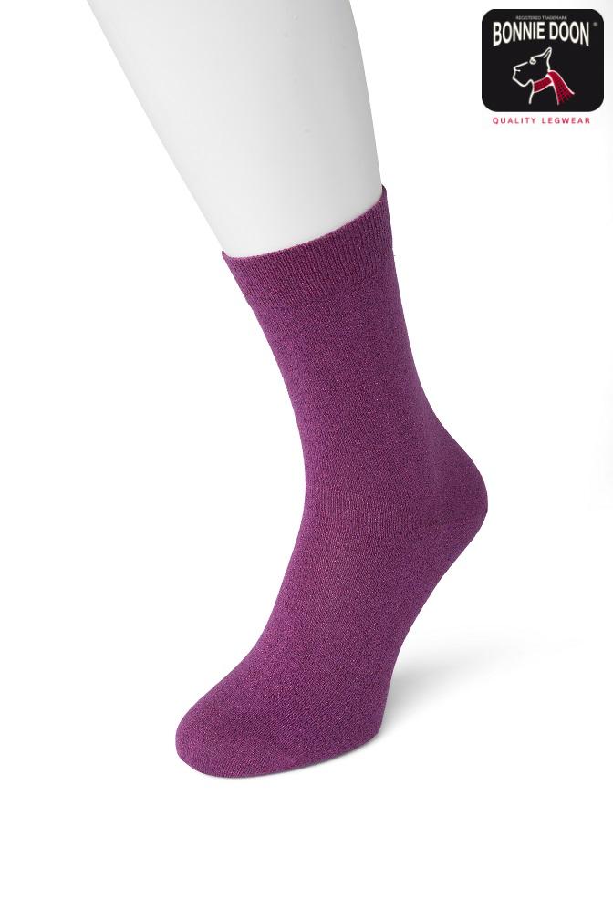 Cotton Sparkle sock Viola
