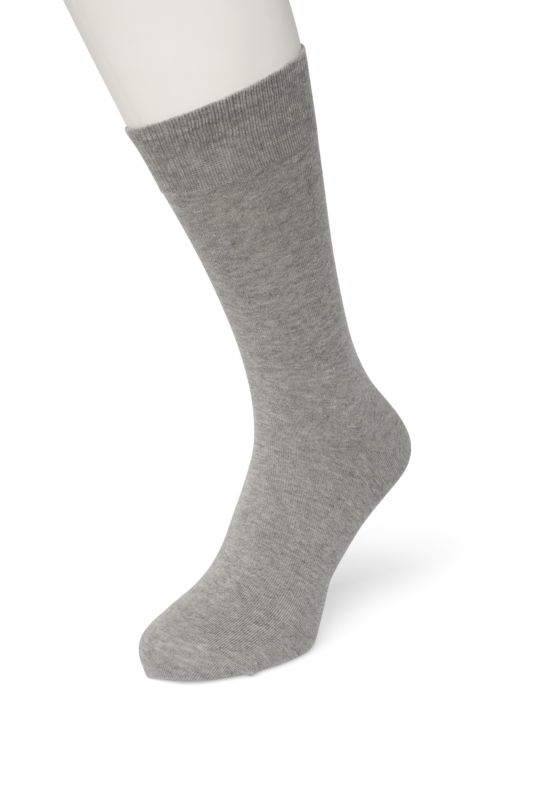 Cotton Sock Light grey heather