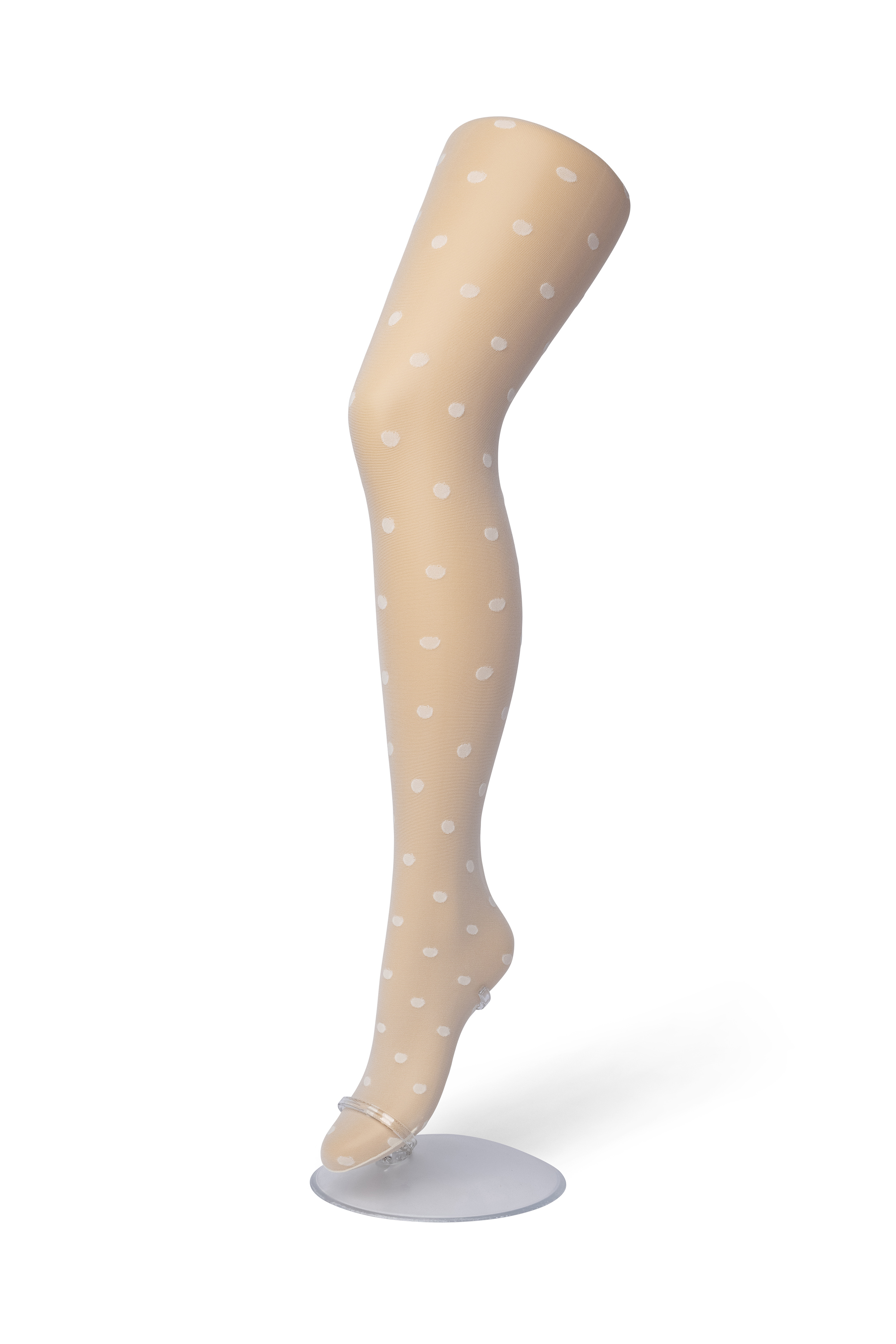 Little Dots tights Ivory