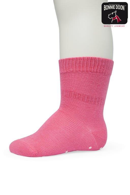 BD Puff Print Sock Organic Pink