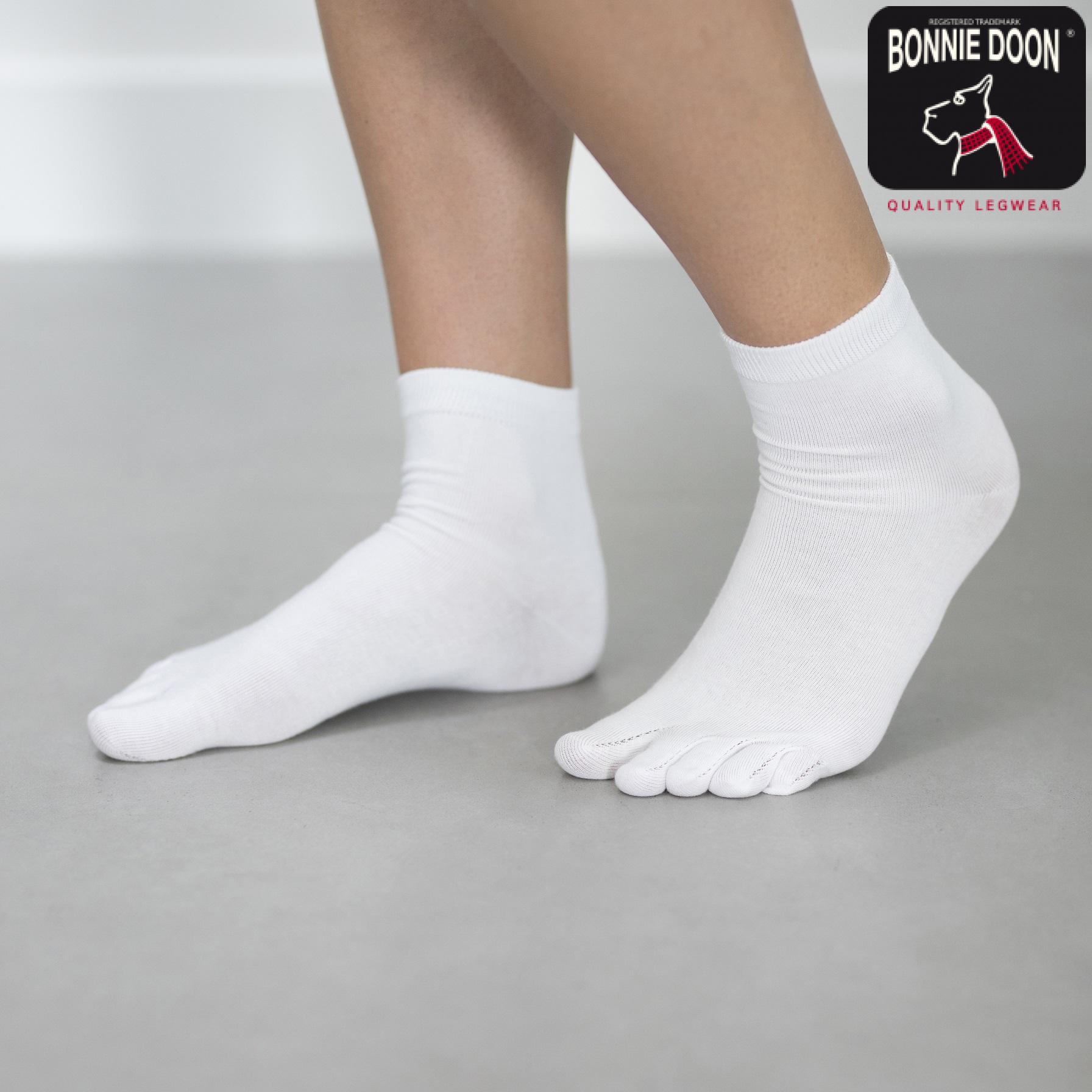 Plain Toe Sock White