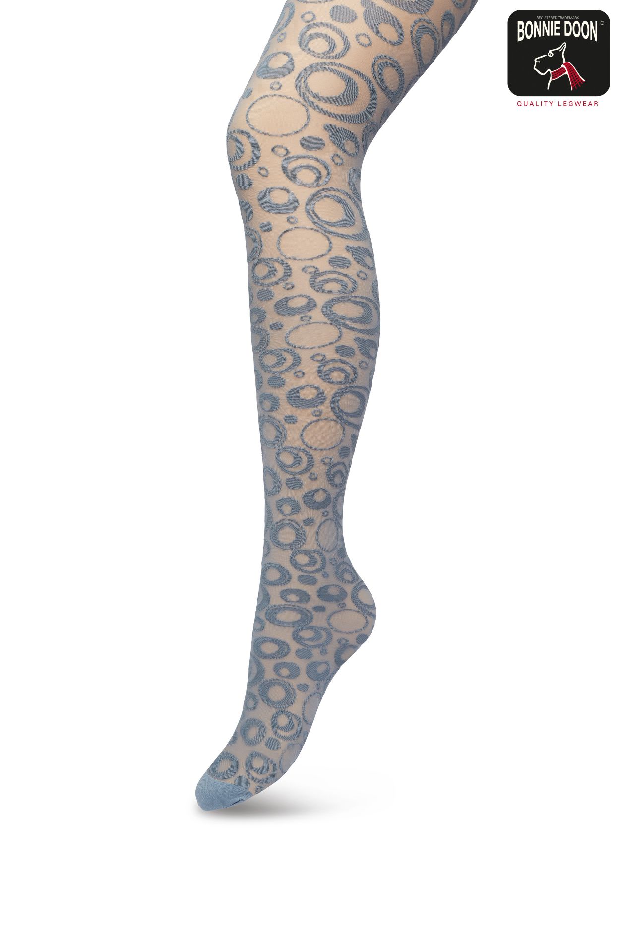 Cirkels And Dots Tights China blue