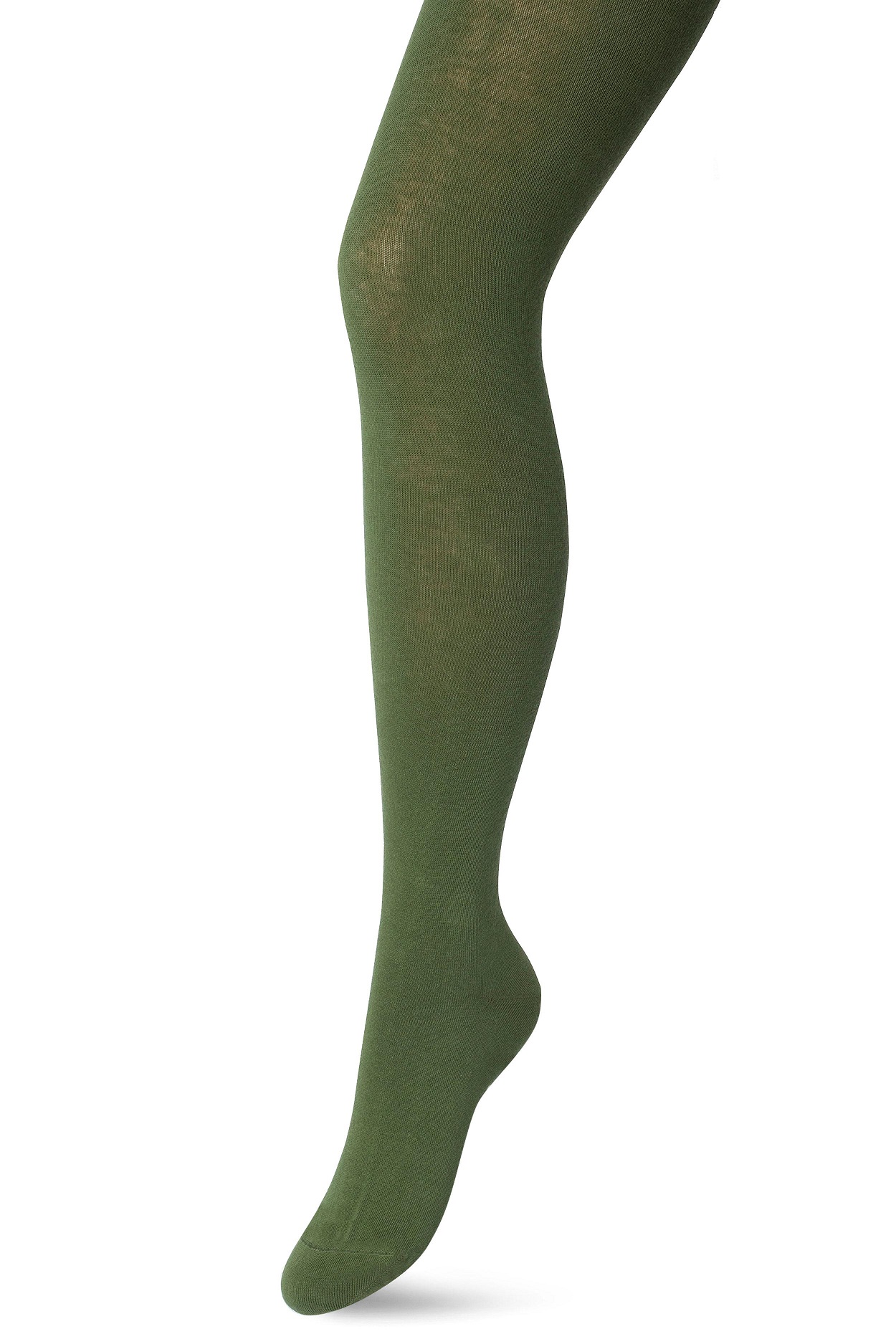 Bio Cotton Tights Olive