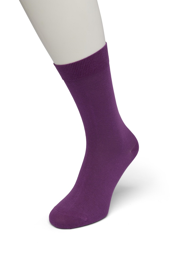 Cotton Sock Concord grape