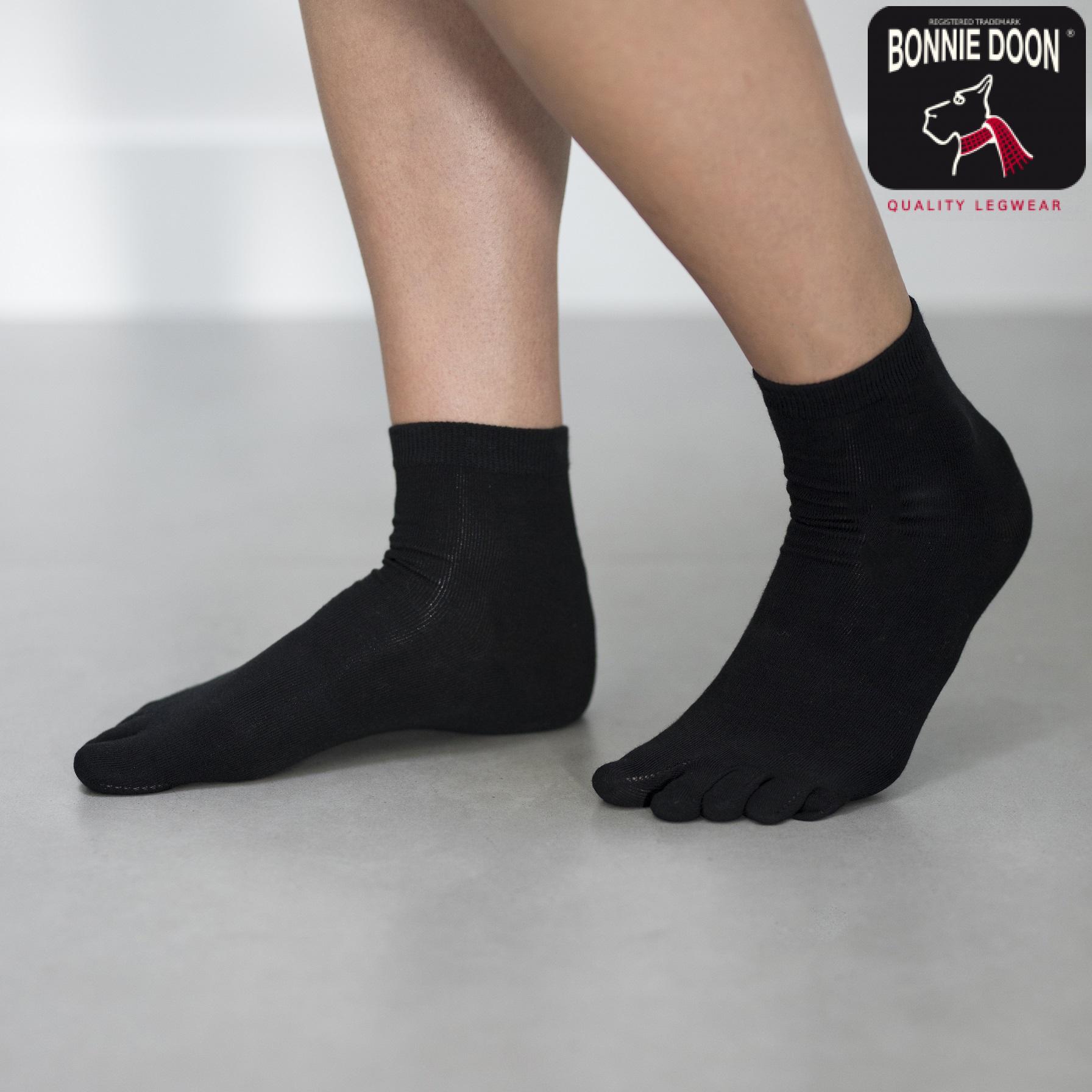 Plain Toe Sock Black