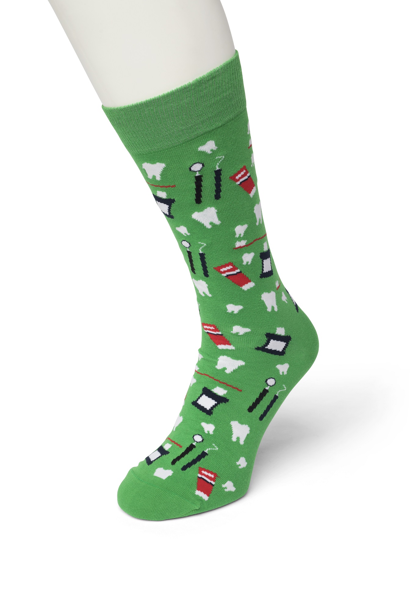 Dental sock Kelly green
